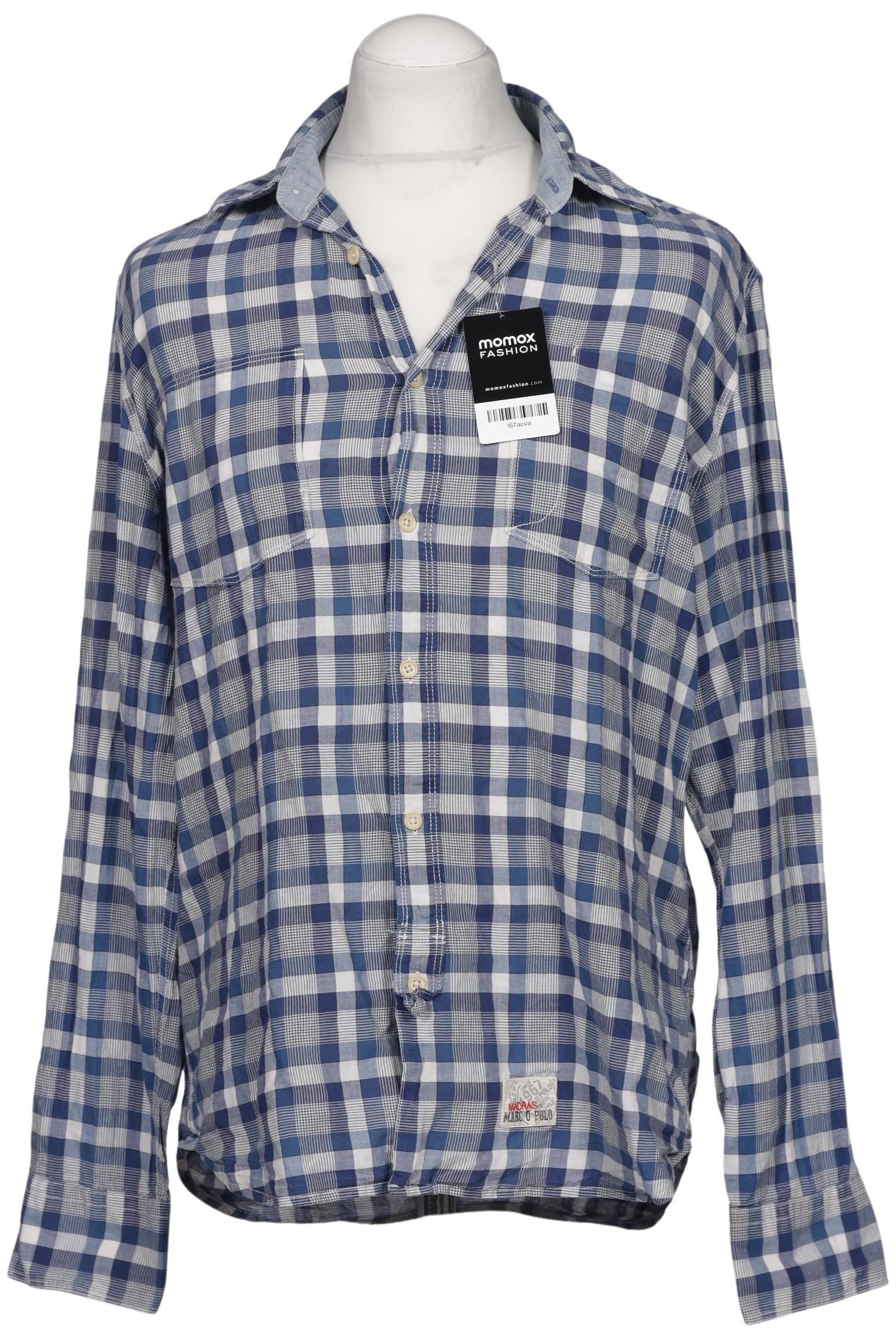 Thumbnail - Marc O Polo Herren Hemd, blau, Gr. 54