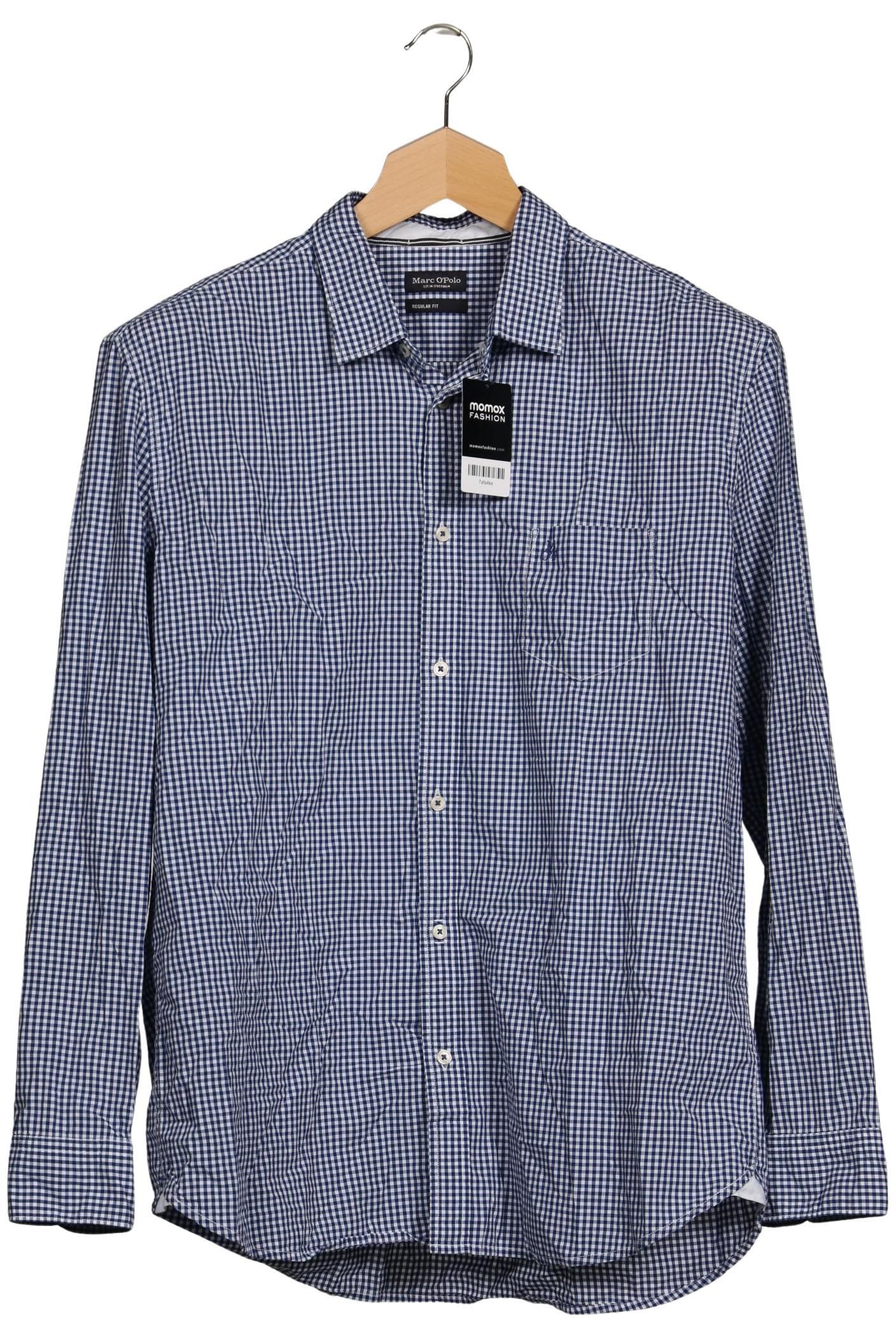 Thumbnail - Marc O Polo Herren Hemd, blau, Gr. 58