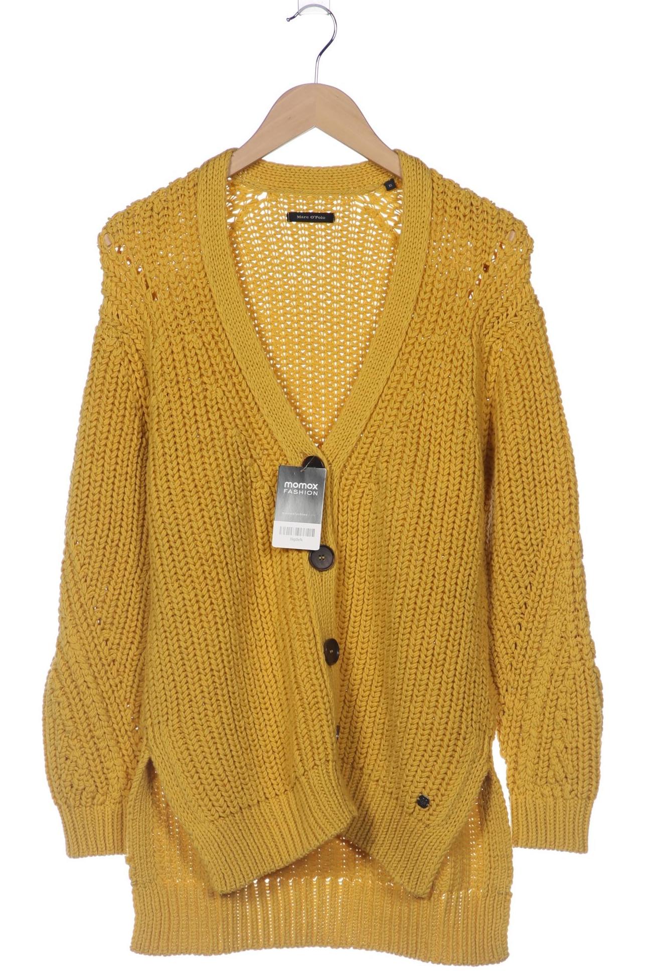 

Marc O Polo Damen Strickjacke, gelb, Gr. 34