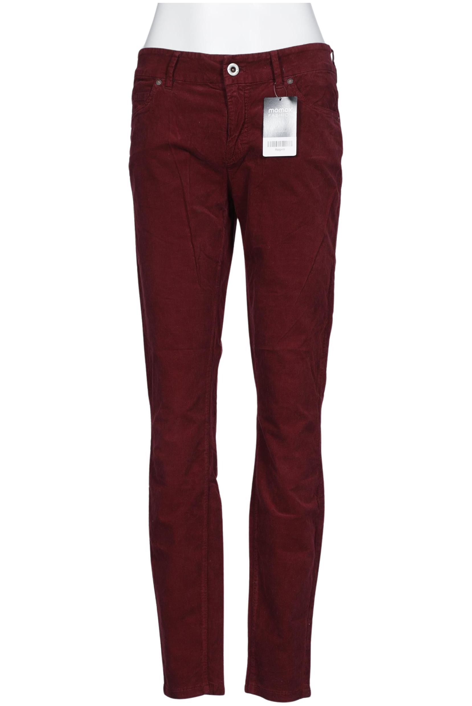 

Marc O Polo Damen Stoffhose, bordeaux, Gr. 28