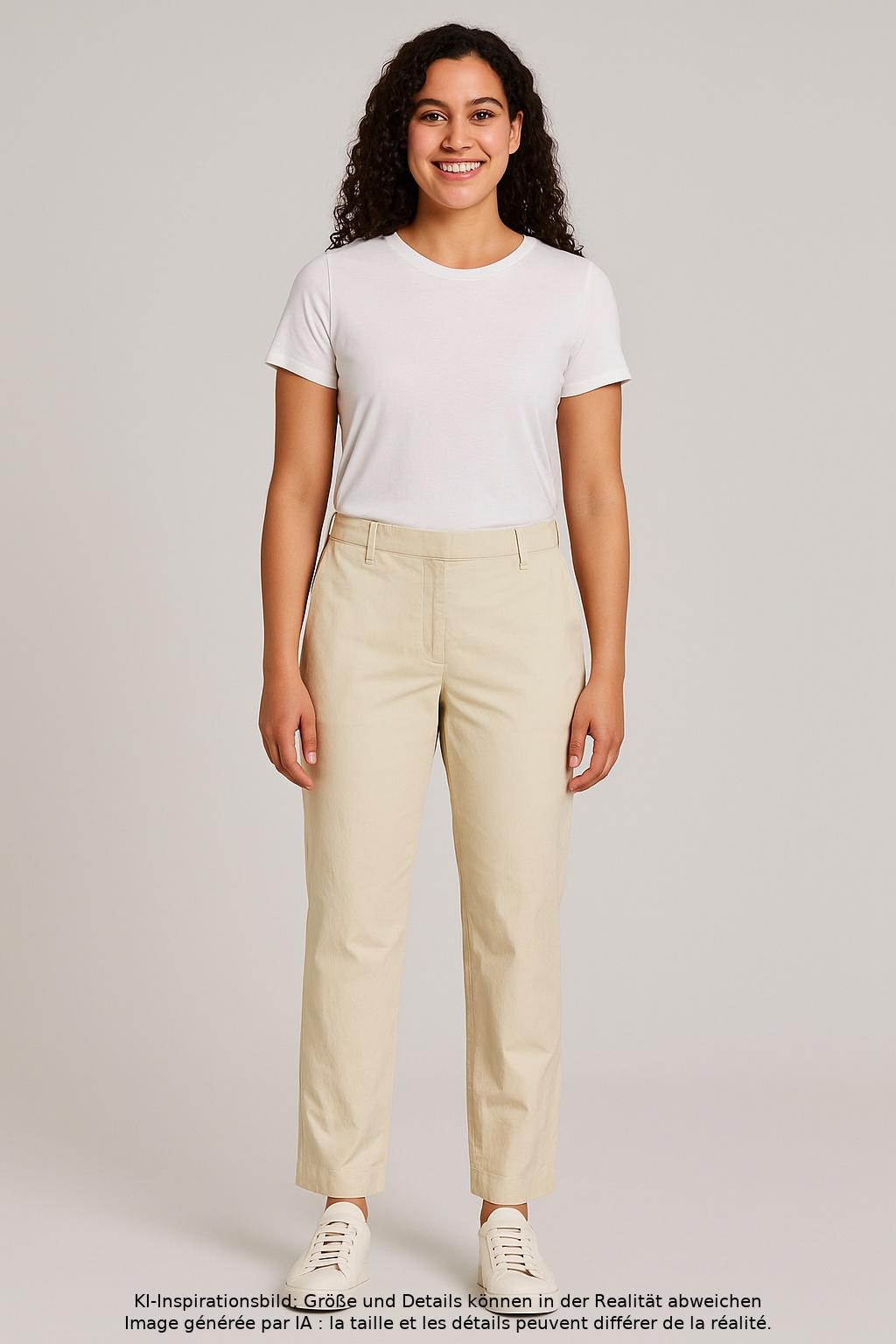 

Marc O Polo Damen Stoffhose, cremeweiß, Gr. 38