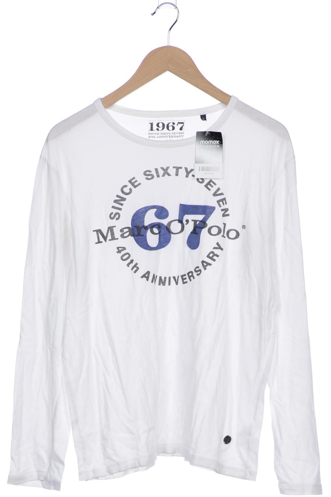 

Marc O Polo Herren Langarmshirt, weiß, Gr. 52