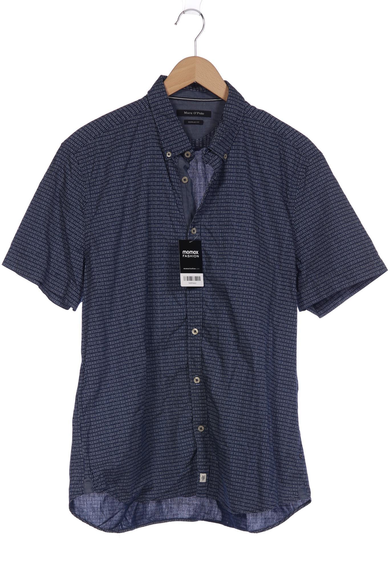 

Marc O Polo Herren Hemd, marineblau, Gr. 56