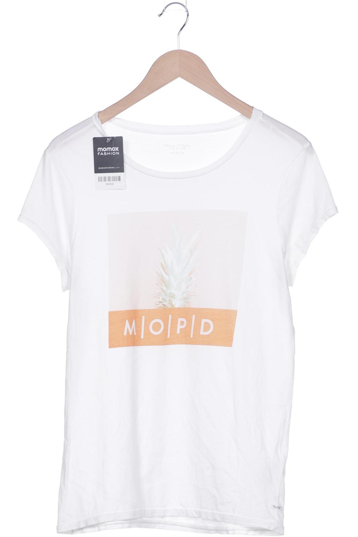 

Marc O Polo Damen T-Shirt, weiß, Gr. 38