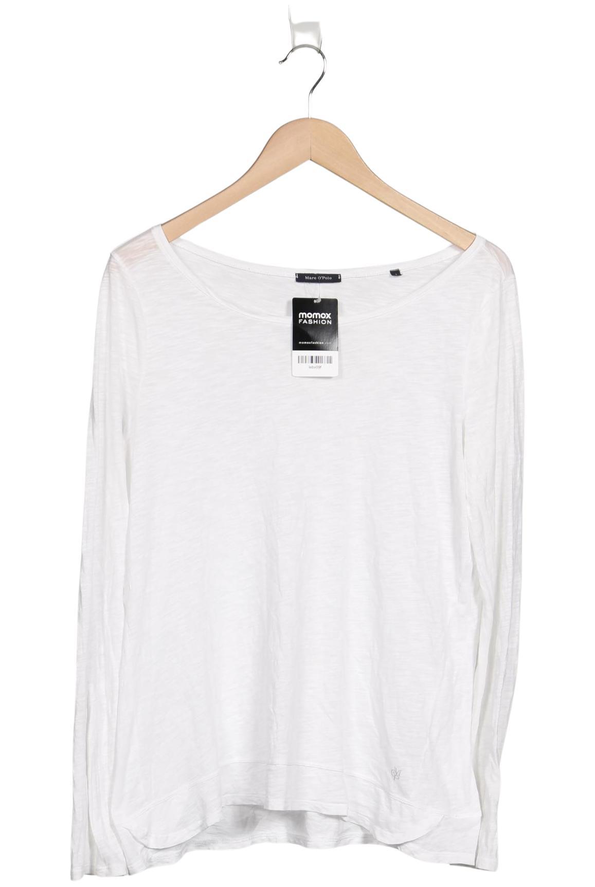 

Marc O Polo Damen Langarmshirt, weiß, Gr. 36