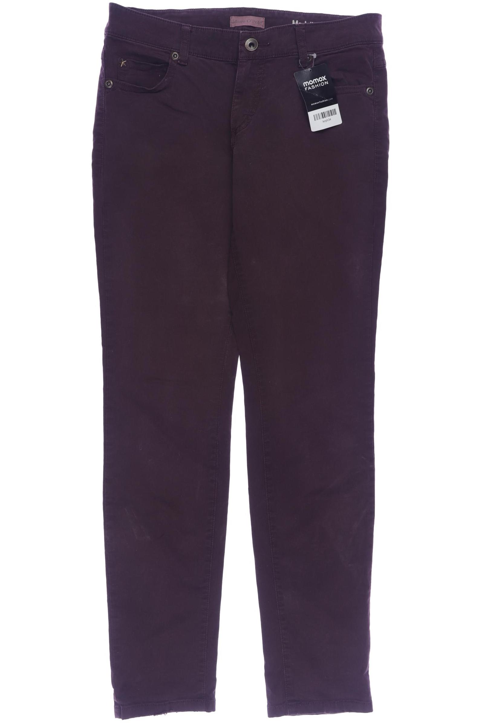 

Marc O Polo Damen Jeans, bordeaux, Gr. 30