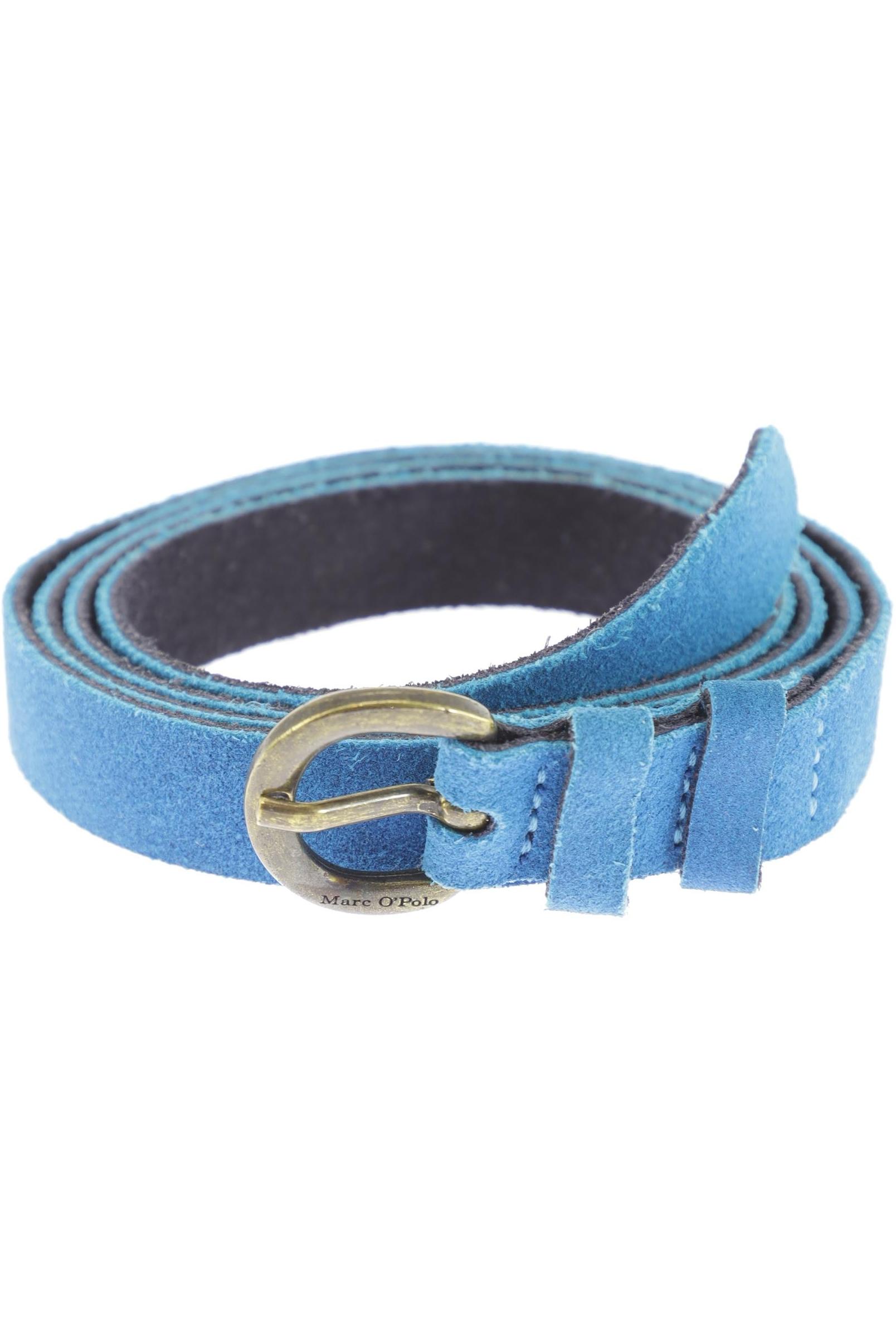 

Marc O Polo Damen Gürtel, blau, Gr. 80