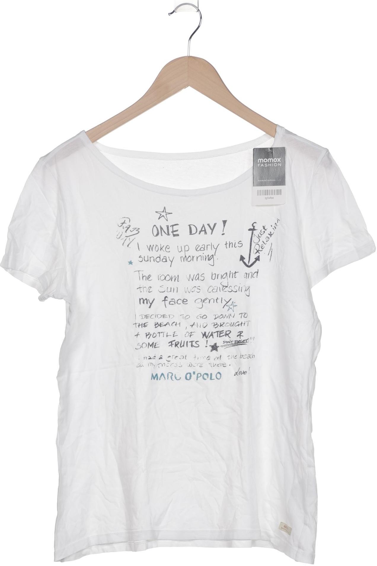 

Marc O Polo Damen T-Shirt, weiß, Gr. 38