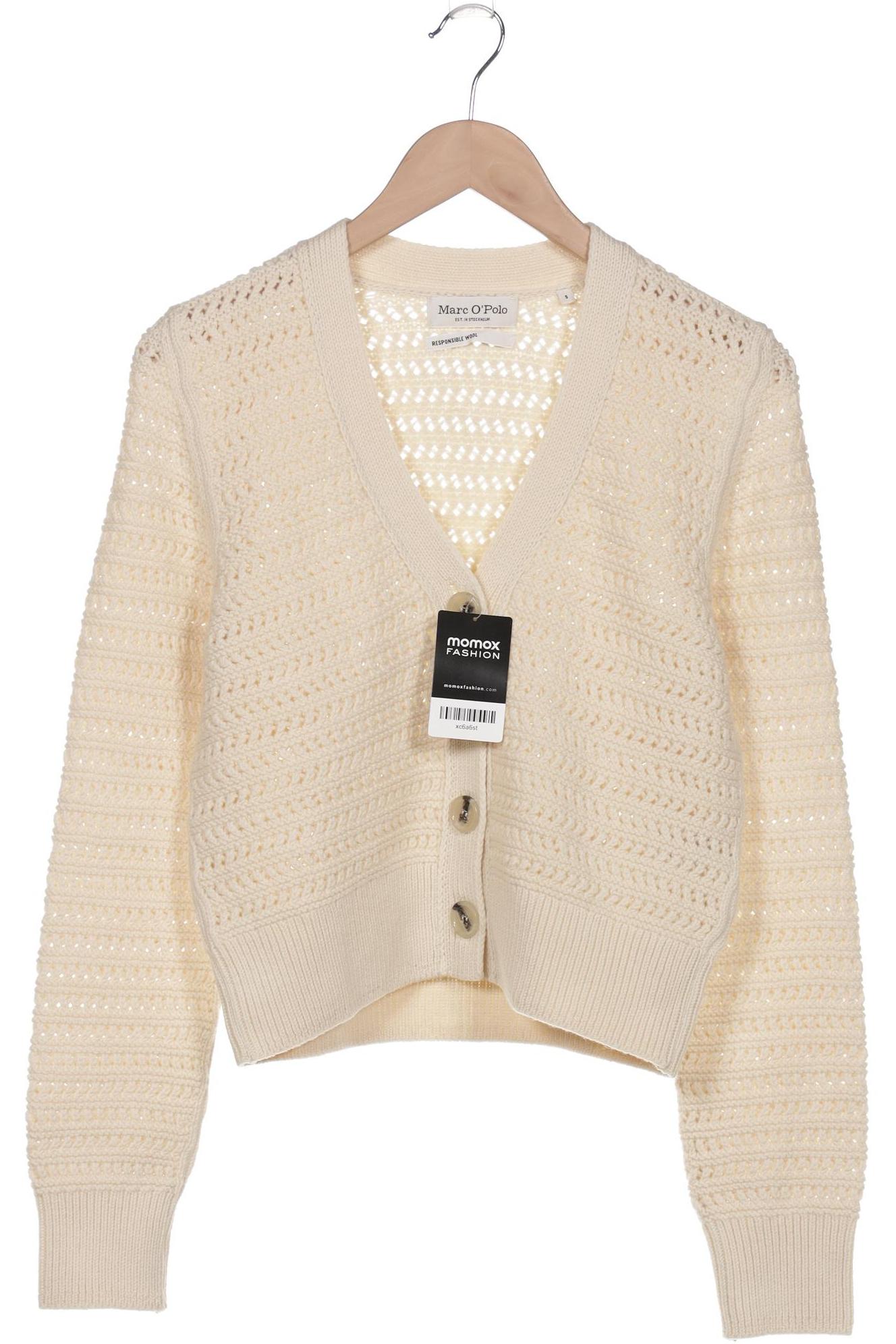 

Marc O Polo Damen Strickjacke, cremeweiß, Gr. 36