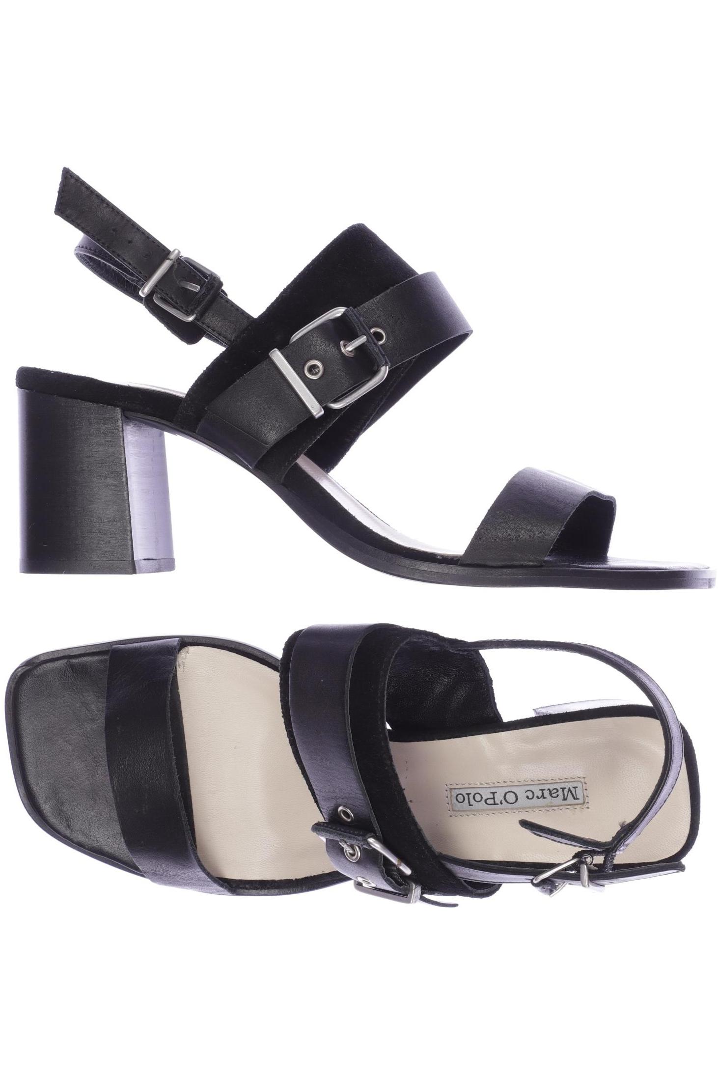 

Marc O Polo Damen Sandale, schwarz, Gr. 7