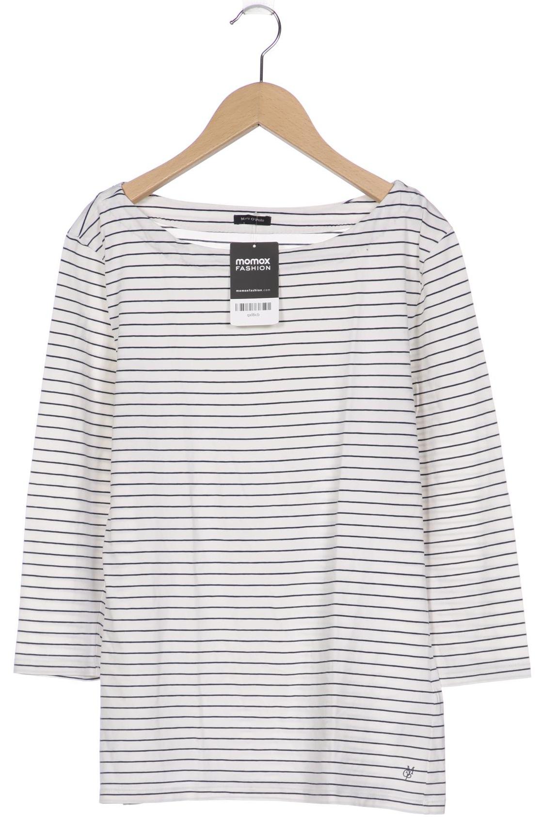 

Marc O Polo Damen Langarmshirt, weiß, Gr. 44