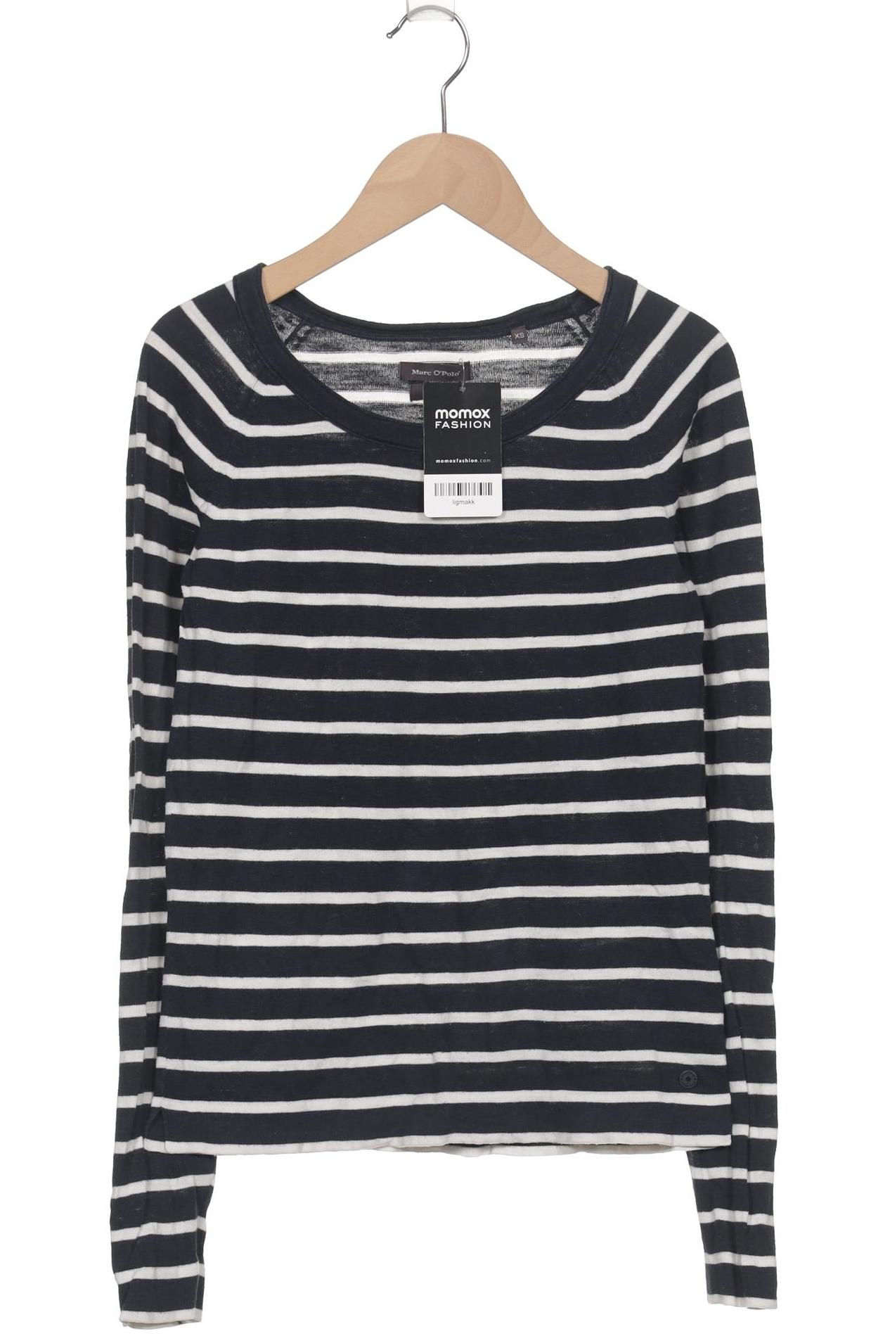 

Marc O Polo Damen Langarmshirt, marineblau, Gr. 34