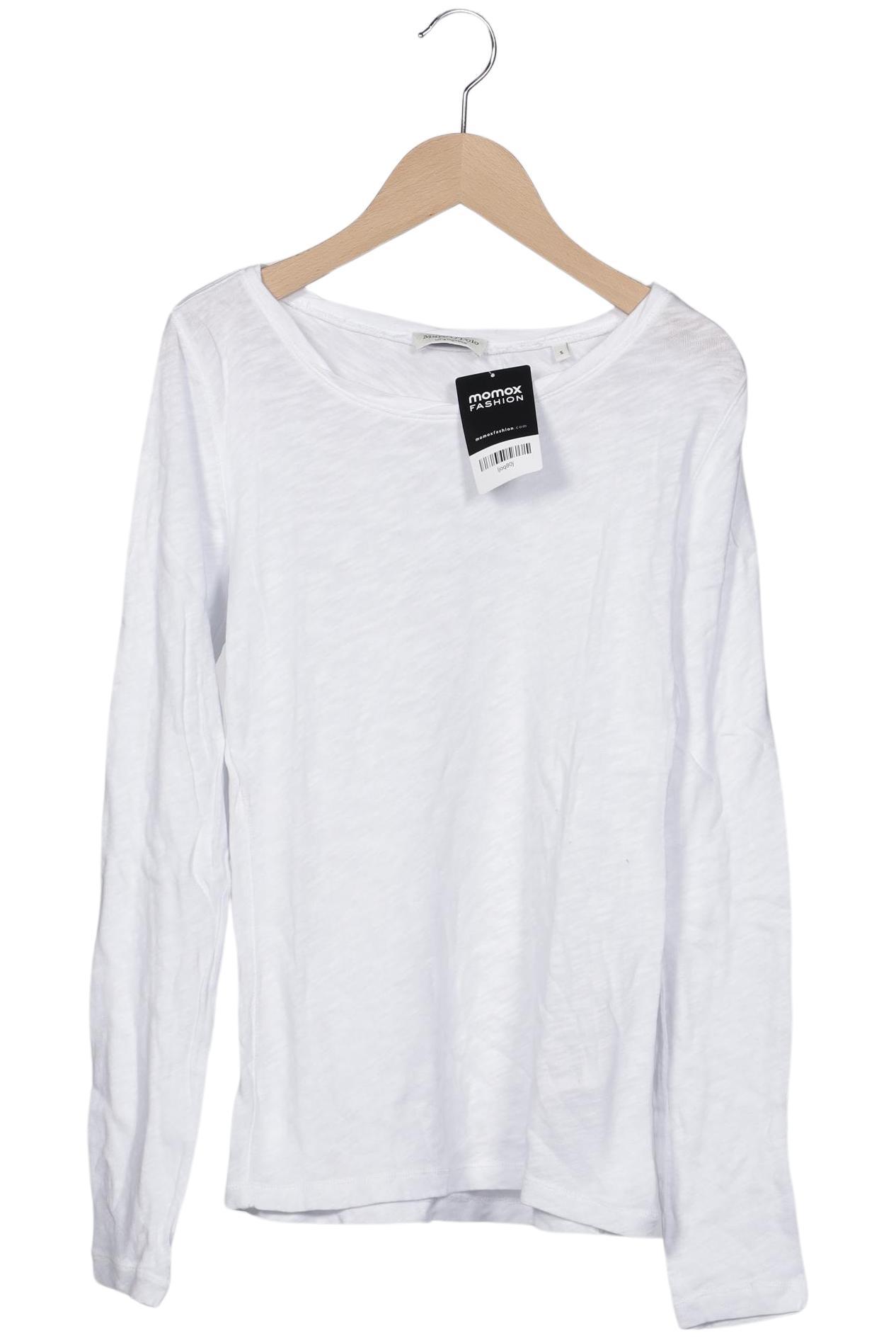 

Marc O Polo Damen Langarmshirt, weiß, Gr. 36