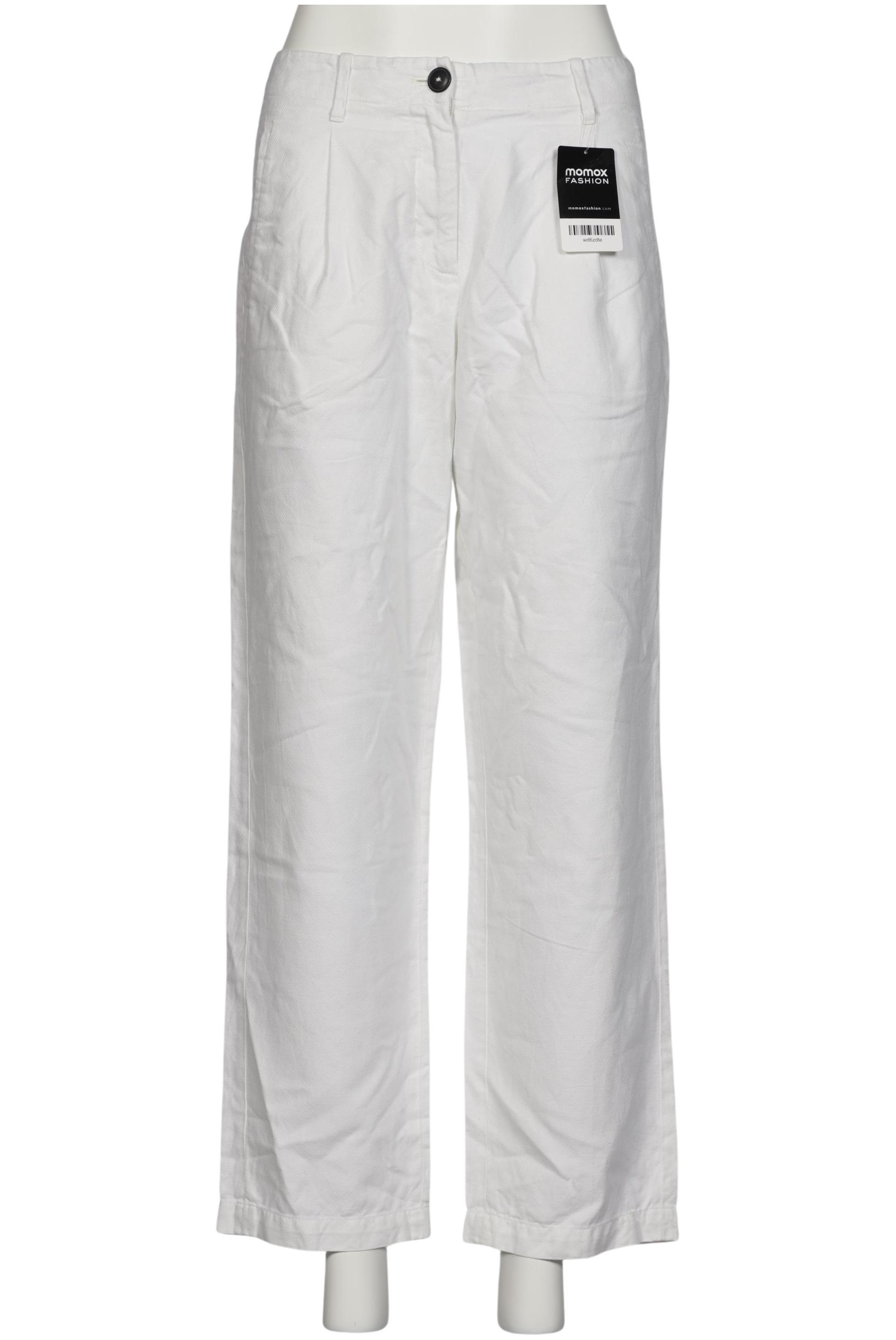 

Marc O Polo Damen Stoffhose, weiß, Gr. 38