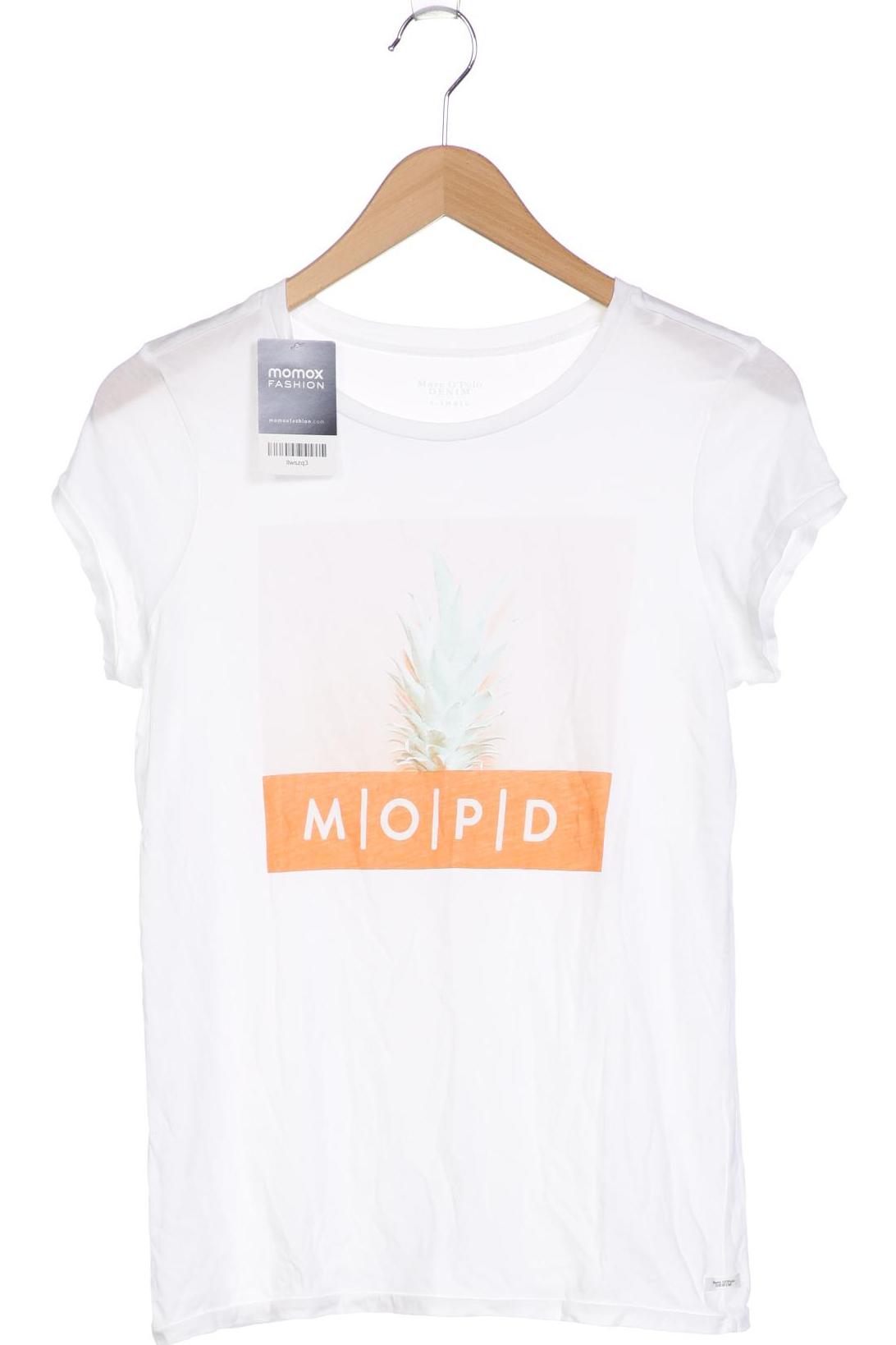 

Marc O Polo Damen T-Shirt, weiß, Gr. 34