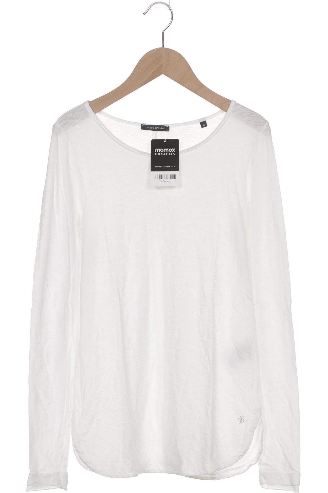 

Marc O Polo Damen Langarmshirt, weiß, Gr. 34