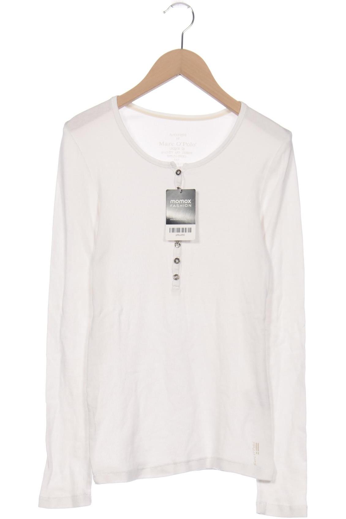 

Marc O Polo Damen Langarmshirt, weiß, Gr. 44