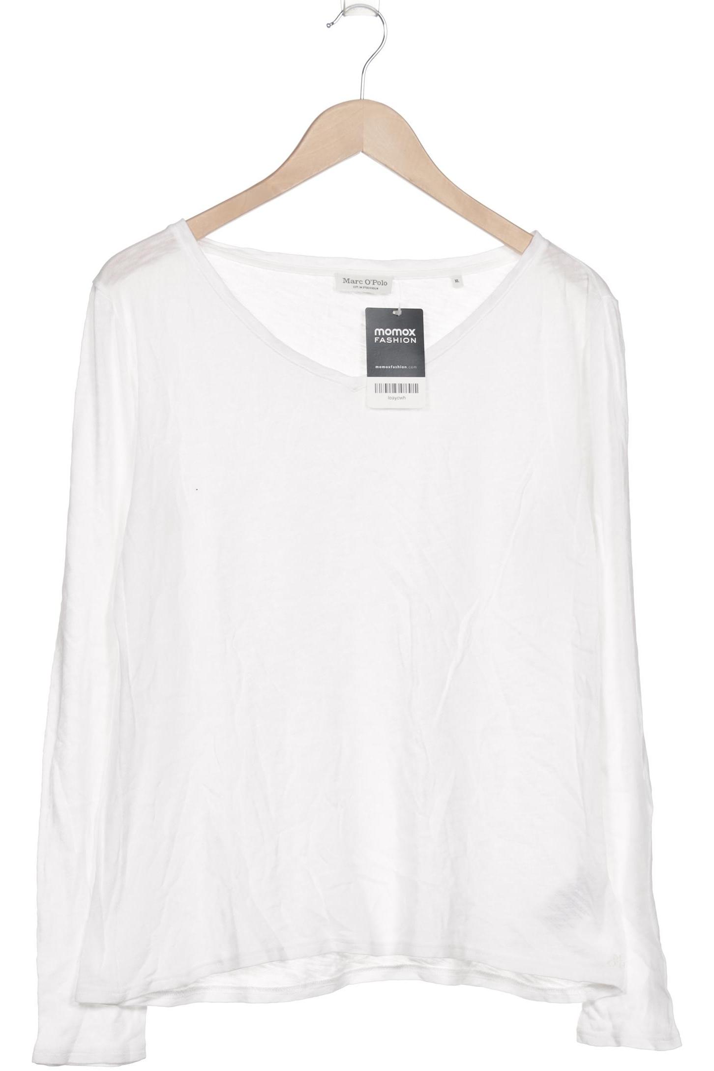 

Marc O Polo Damen Langarmshirt, weiß, Gr. 44