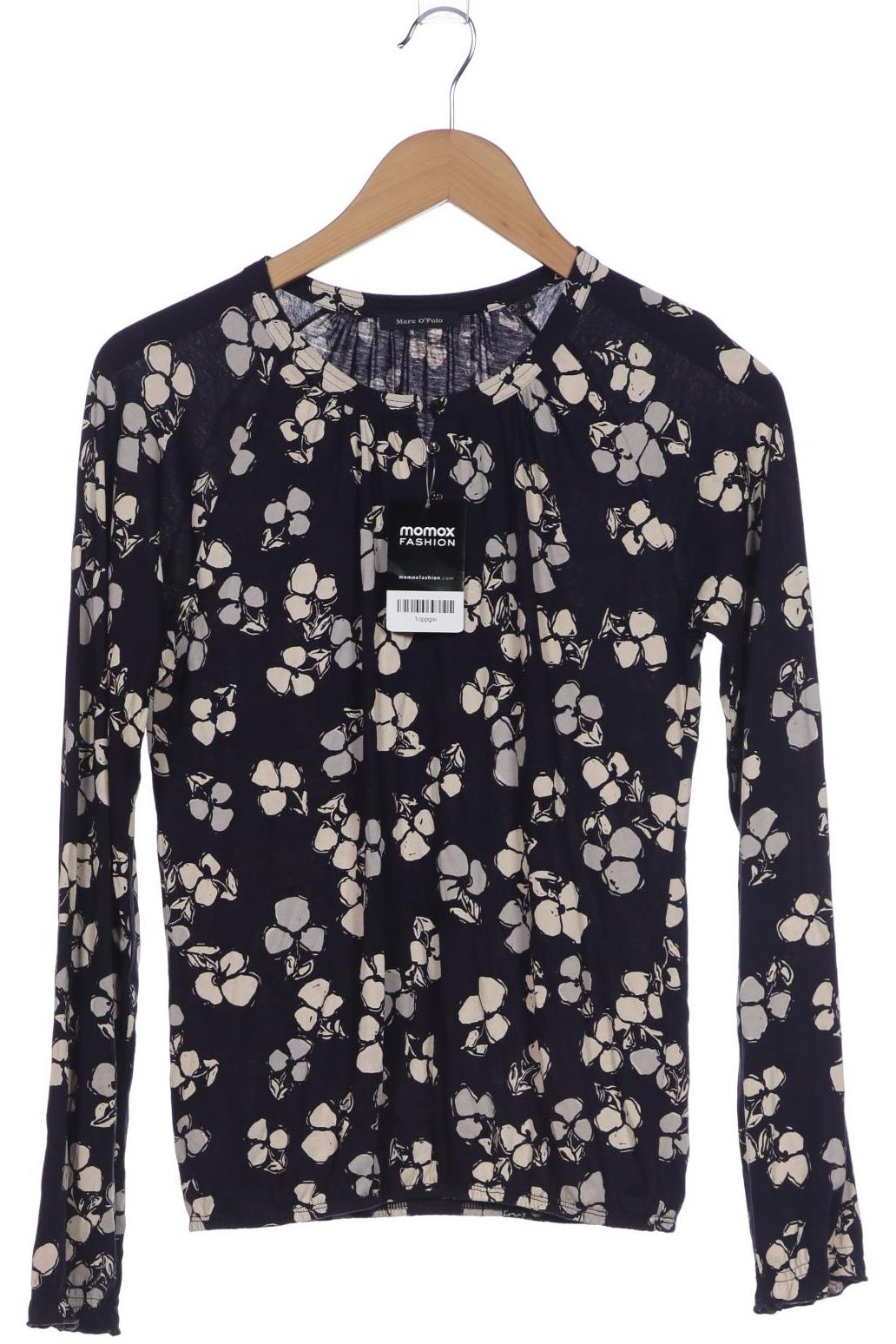 

Marc O Polo Damen Langarmshirt, marineblau, Gr. 34
