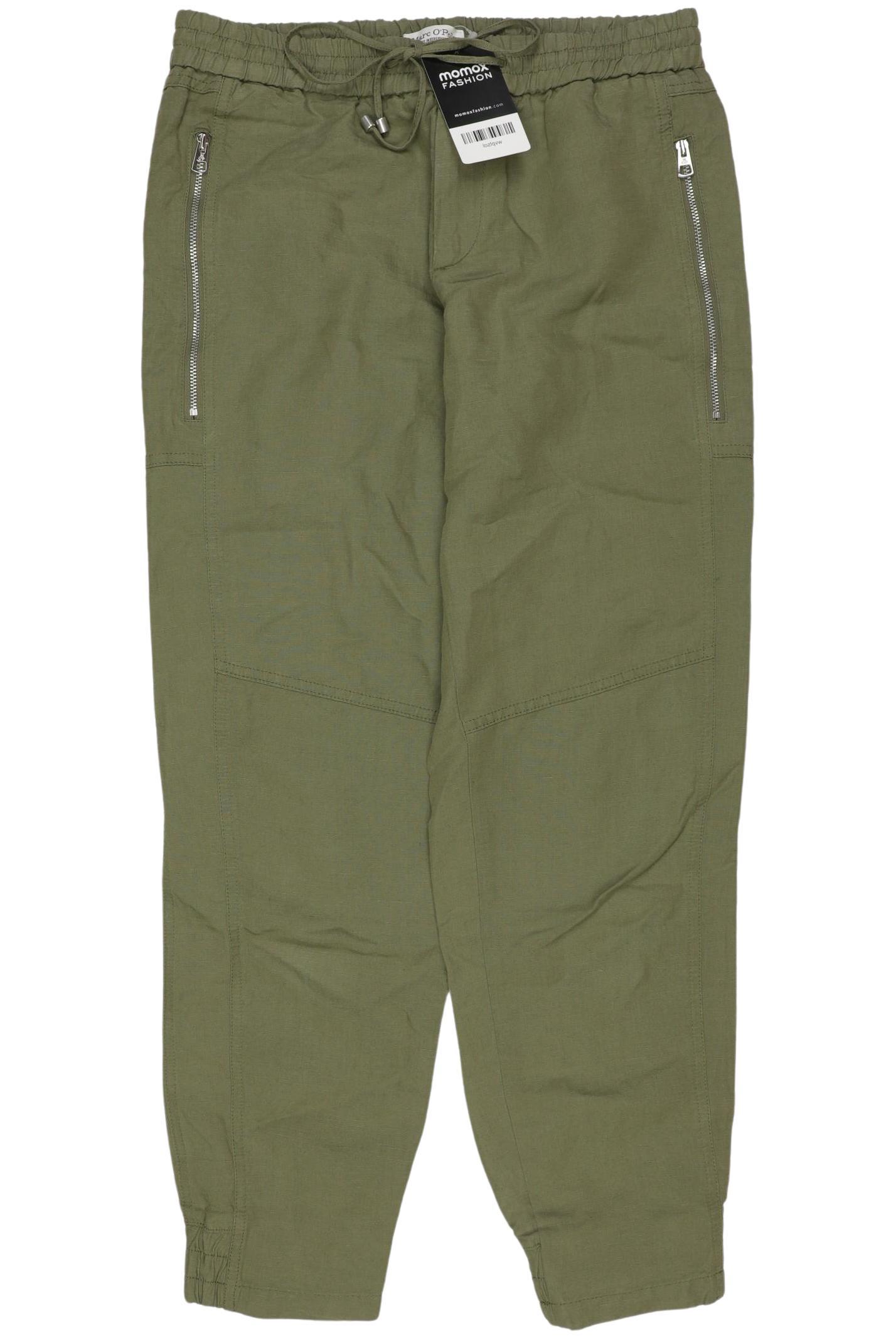 

Marc O Polo Damen Stoffhose, grün, Gr. 34