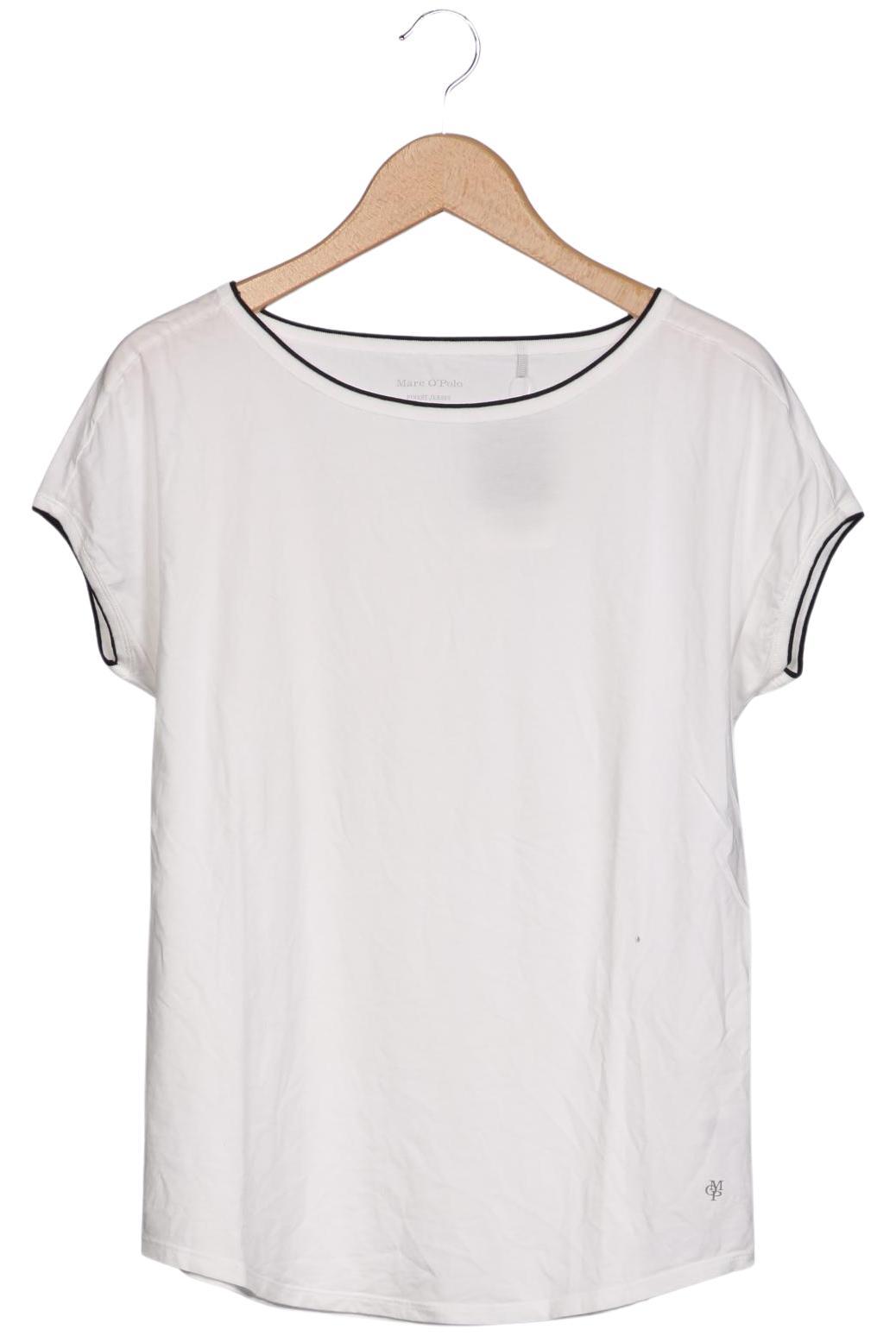 

Marc O Polo Damen T-Shirt, weiß, Gr. 38