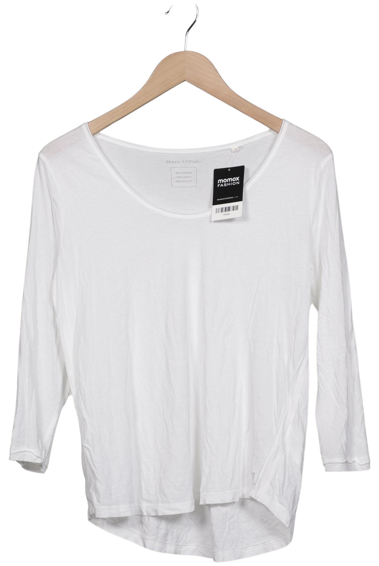 

Marc O Polo Damen Langarmshirt, weiß, Gr. 38