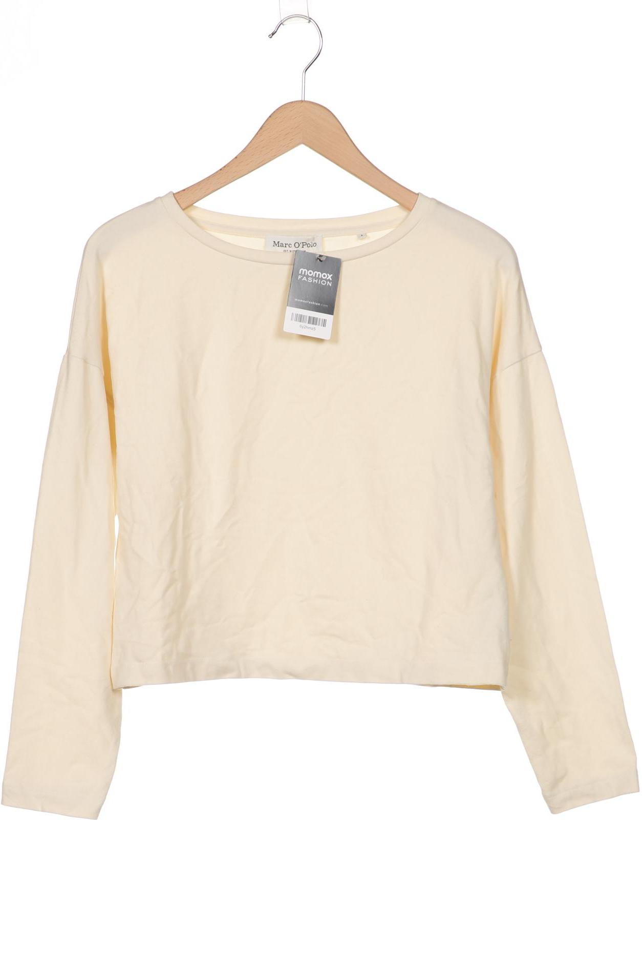 

Marc O Polo Damen Langarmshirt, cremeweiß