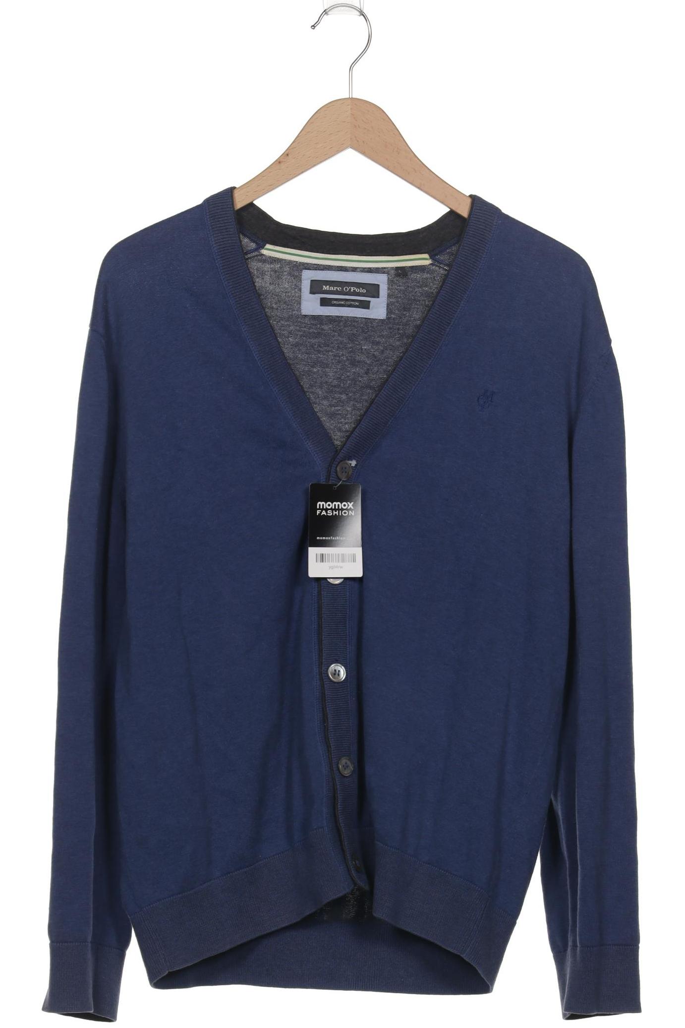 

Marc O Polo Herren Strickjacke, blau, Gr. 52