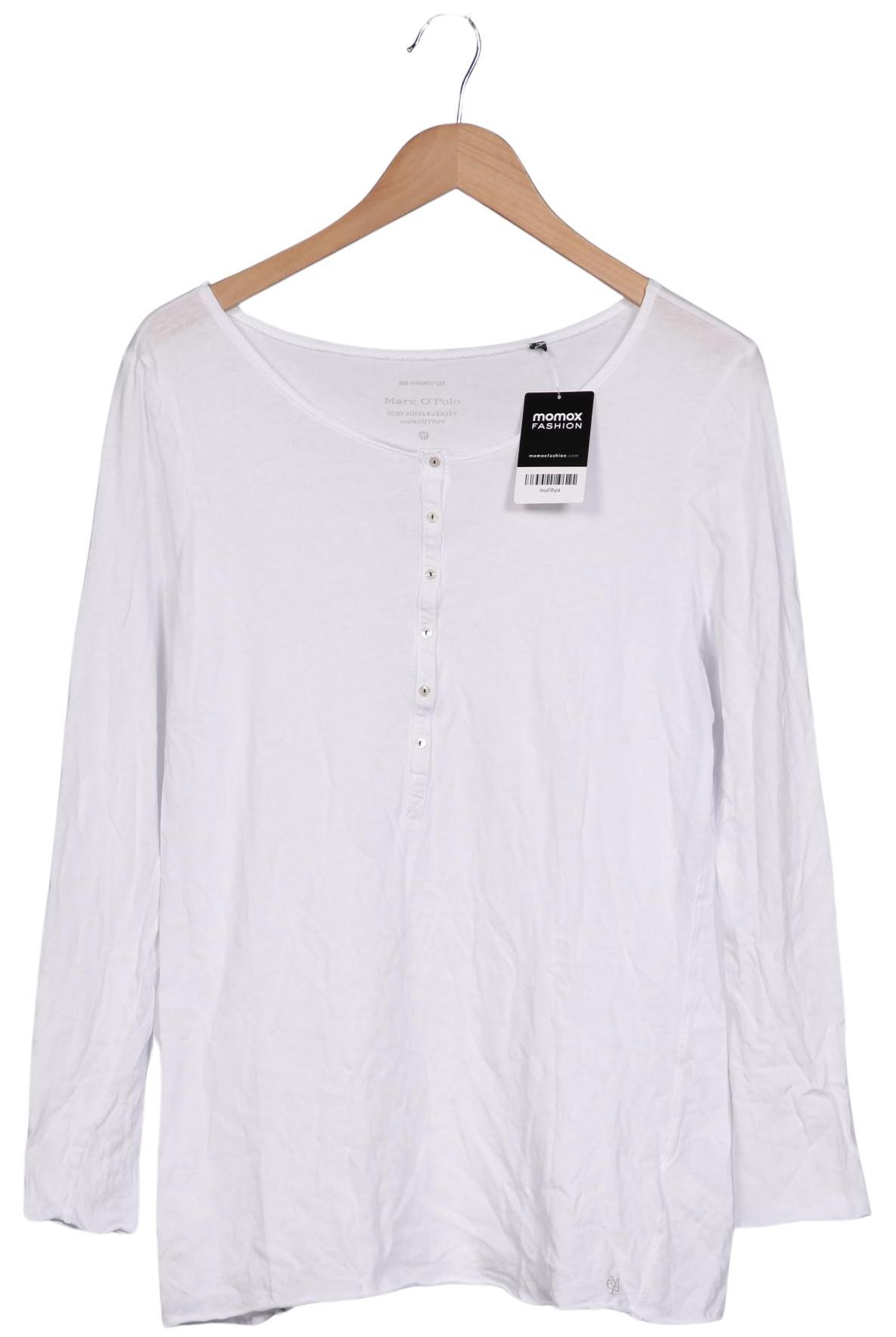 

Marc O Polo Damen Langarmshirt, weiß, Gr. 44