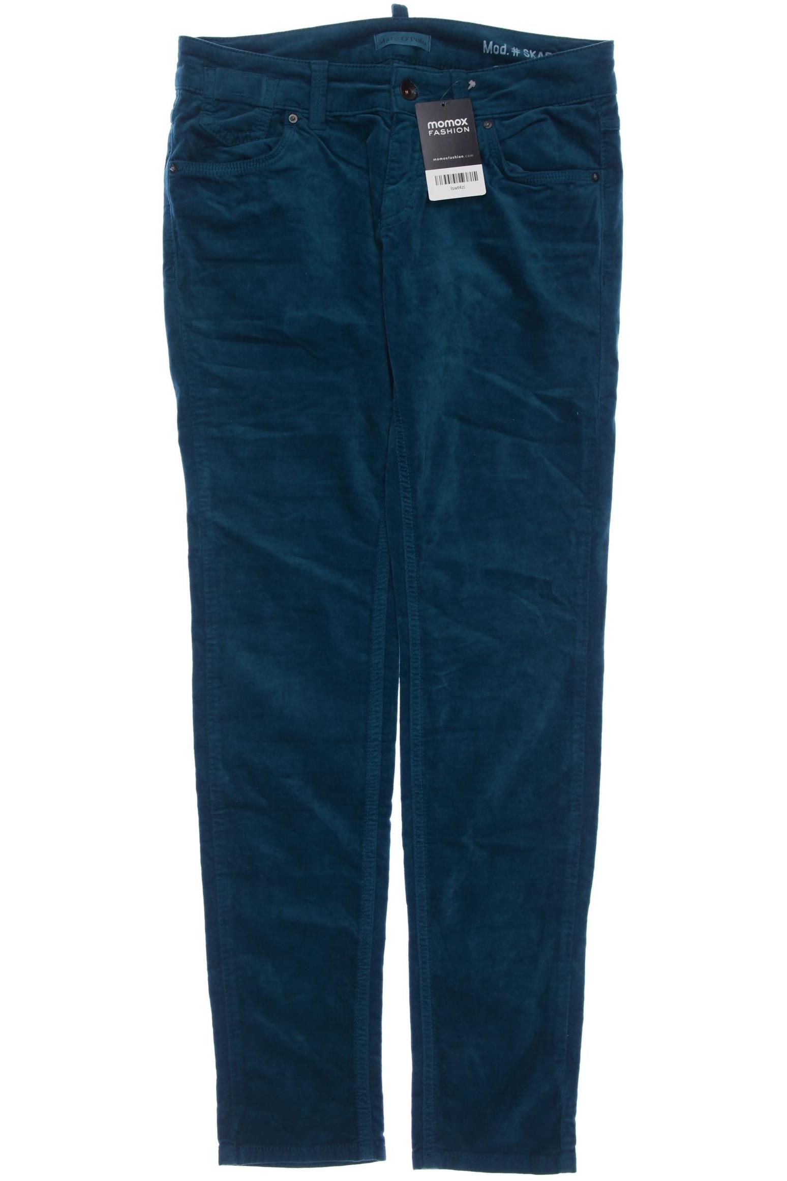 

Marc O Polo Damen Stoffhose, türkis, Gr. 27