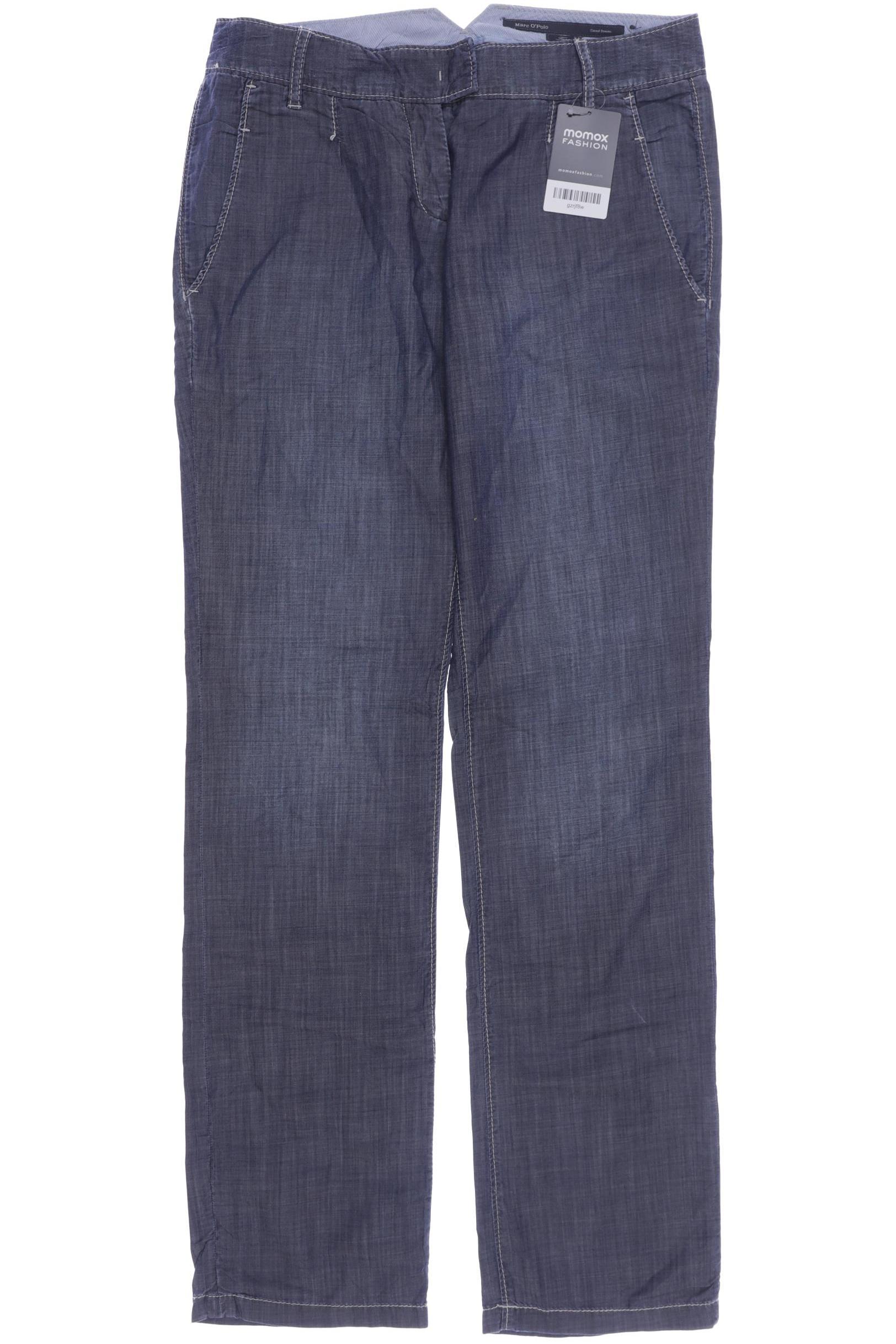 

Marc O Polo Damen Stoffhose, blau