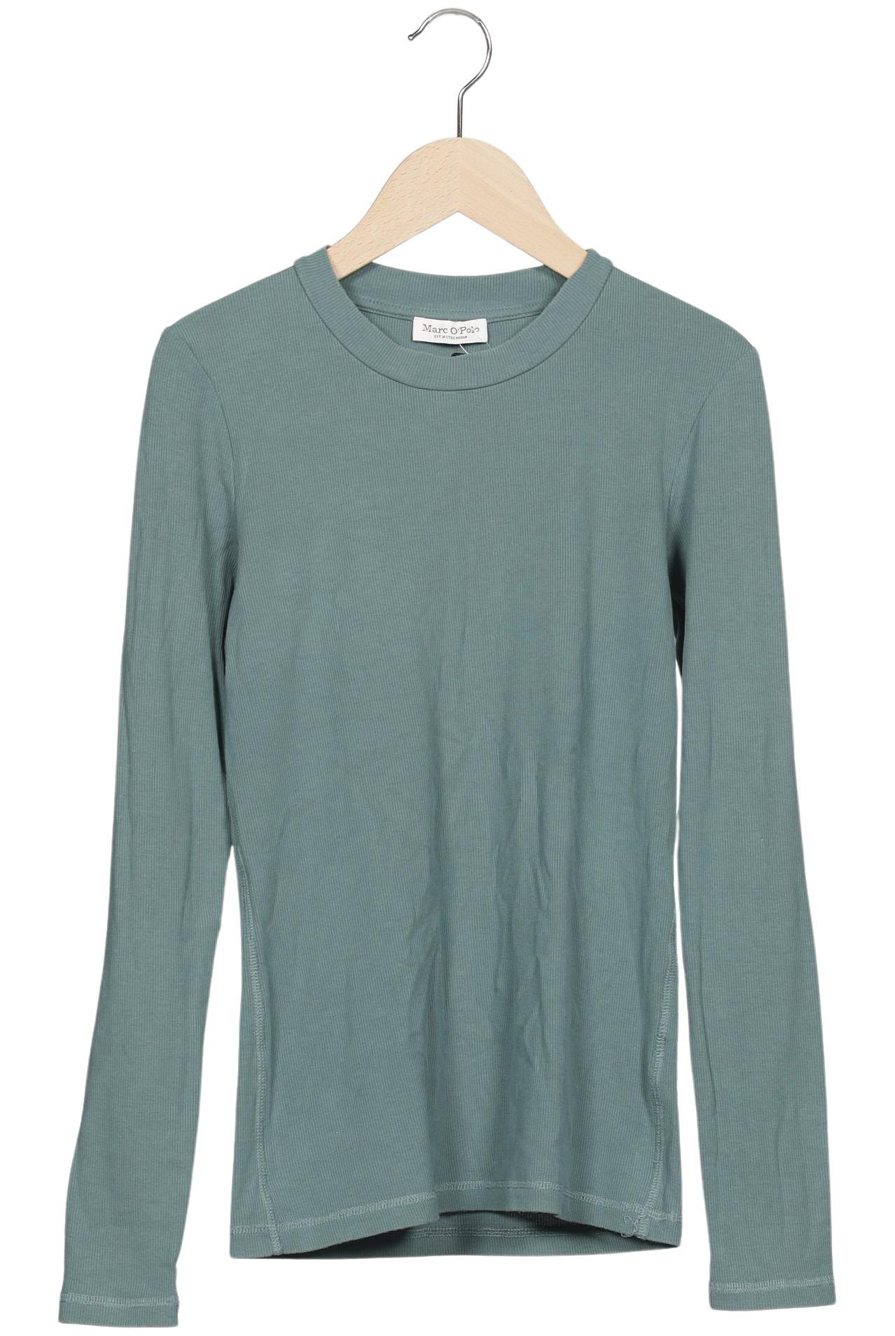 

Marc O Polo Damen Langarmshirt, türkis, Gr. 36