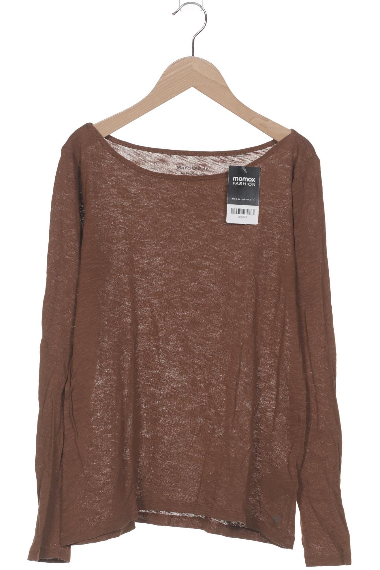 

Marc O Polo Damen Langarmshirt, braun, Gr. 38