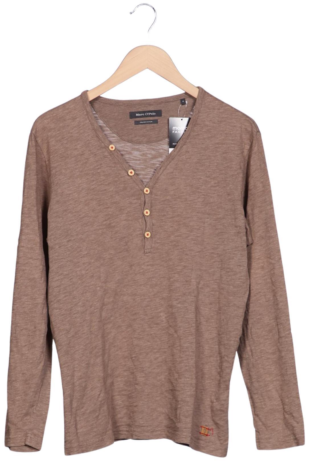 

Marc O Polo Herren Langarmshirt, braun, Gr. 48