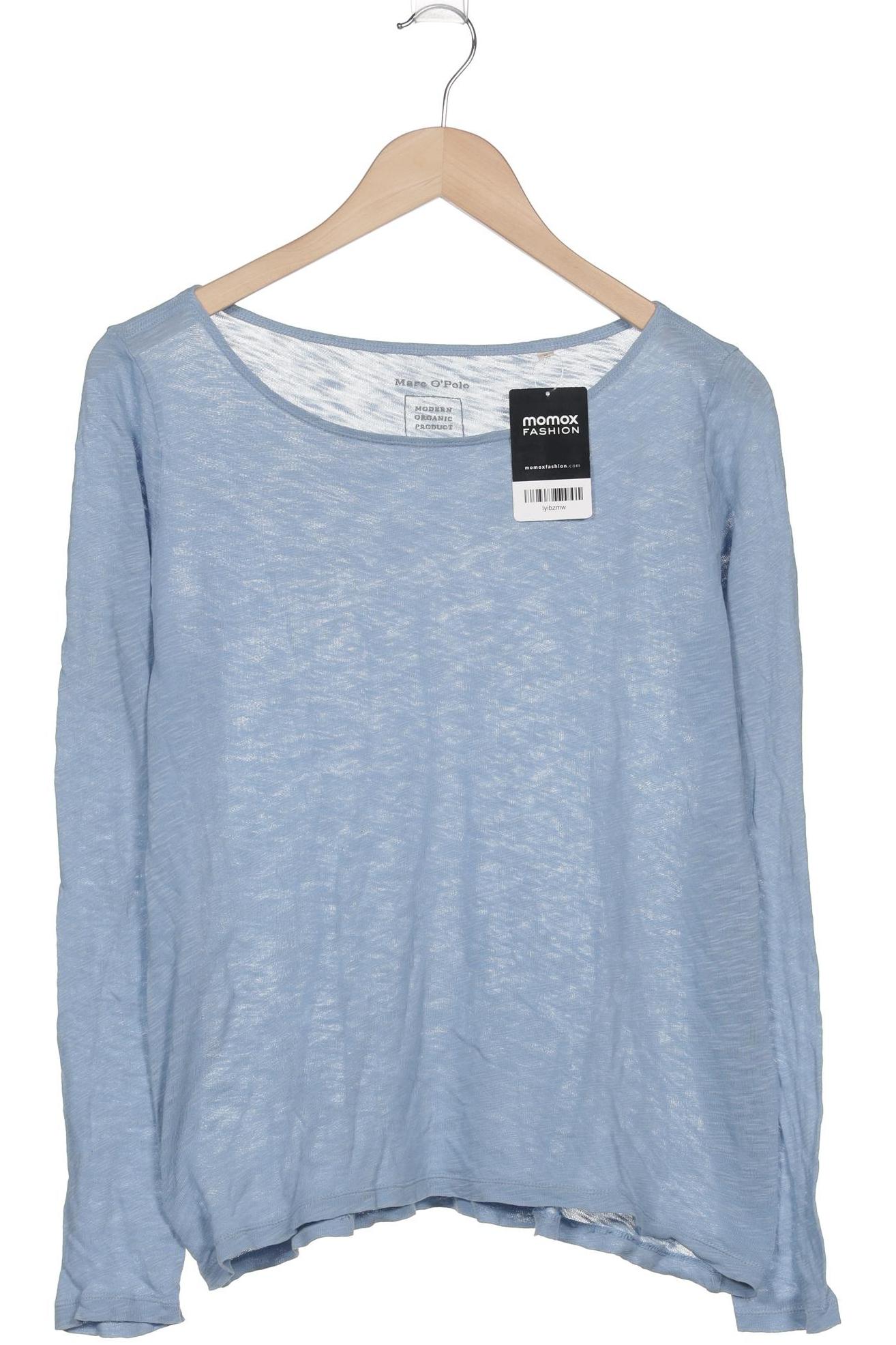 

Marc O Polo Damen Langarmshirt, hellblau, Gr. 38