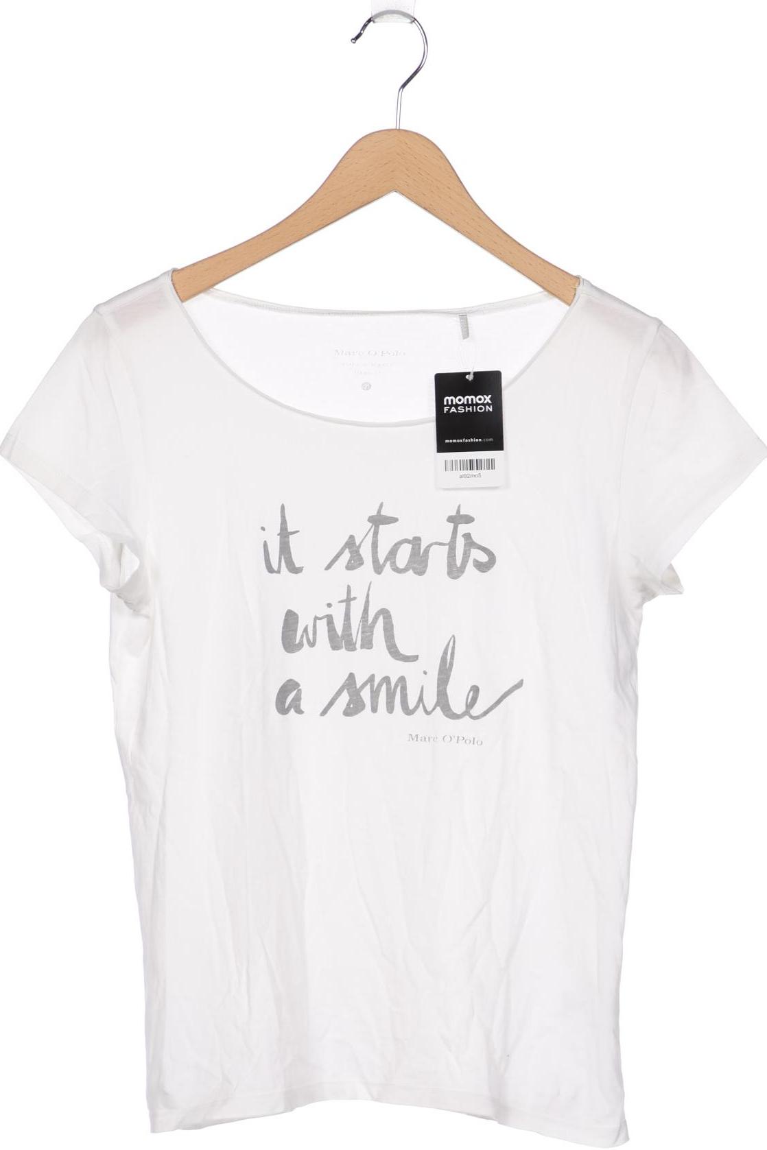 

Marc O Polo Damen T-Shirt, cremeweiß