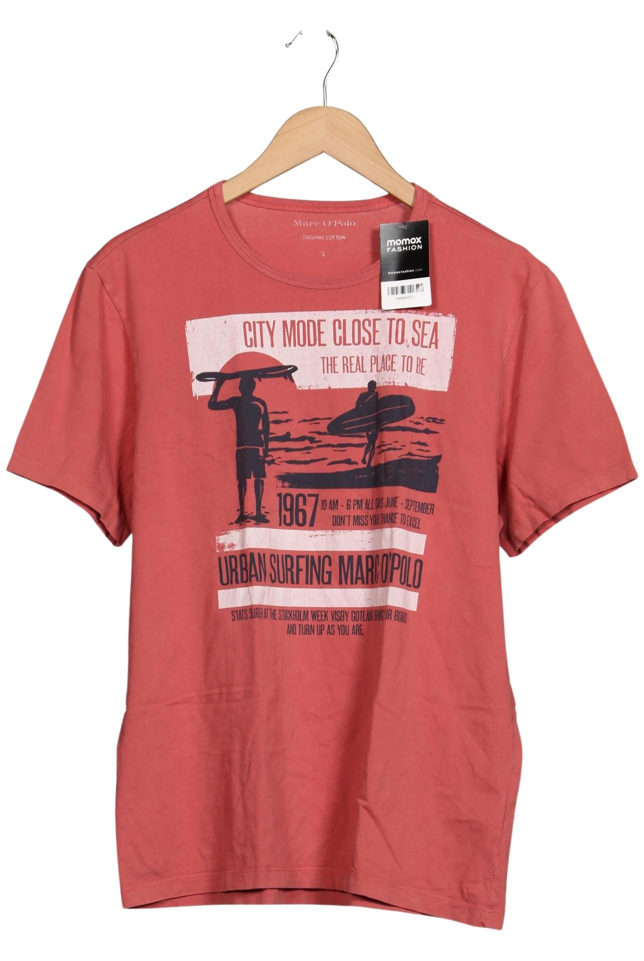 

Marc O Polo Herren T-Shirt, pink, Gr. 52