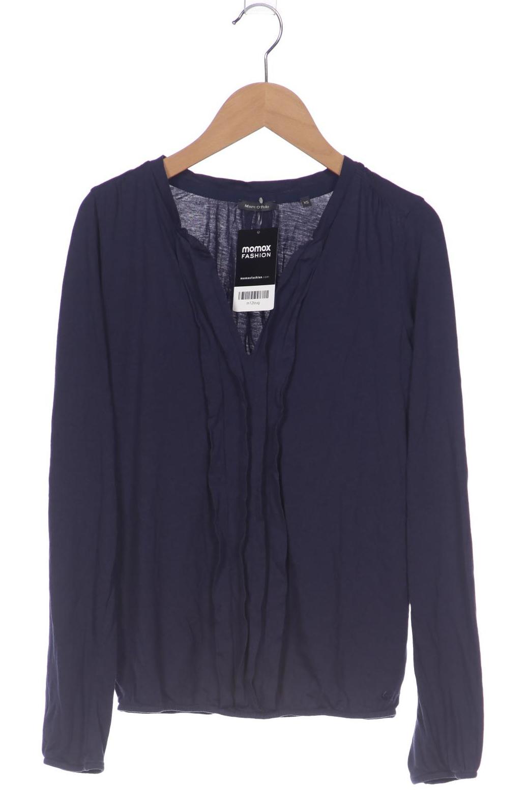 

Marc O Polo Damen Langarmshirt, marineblau, Gr. 34