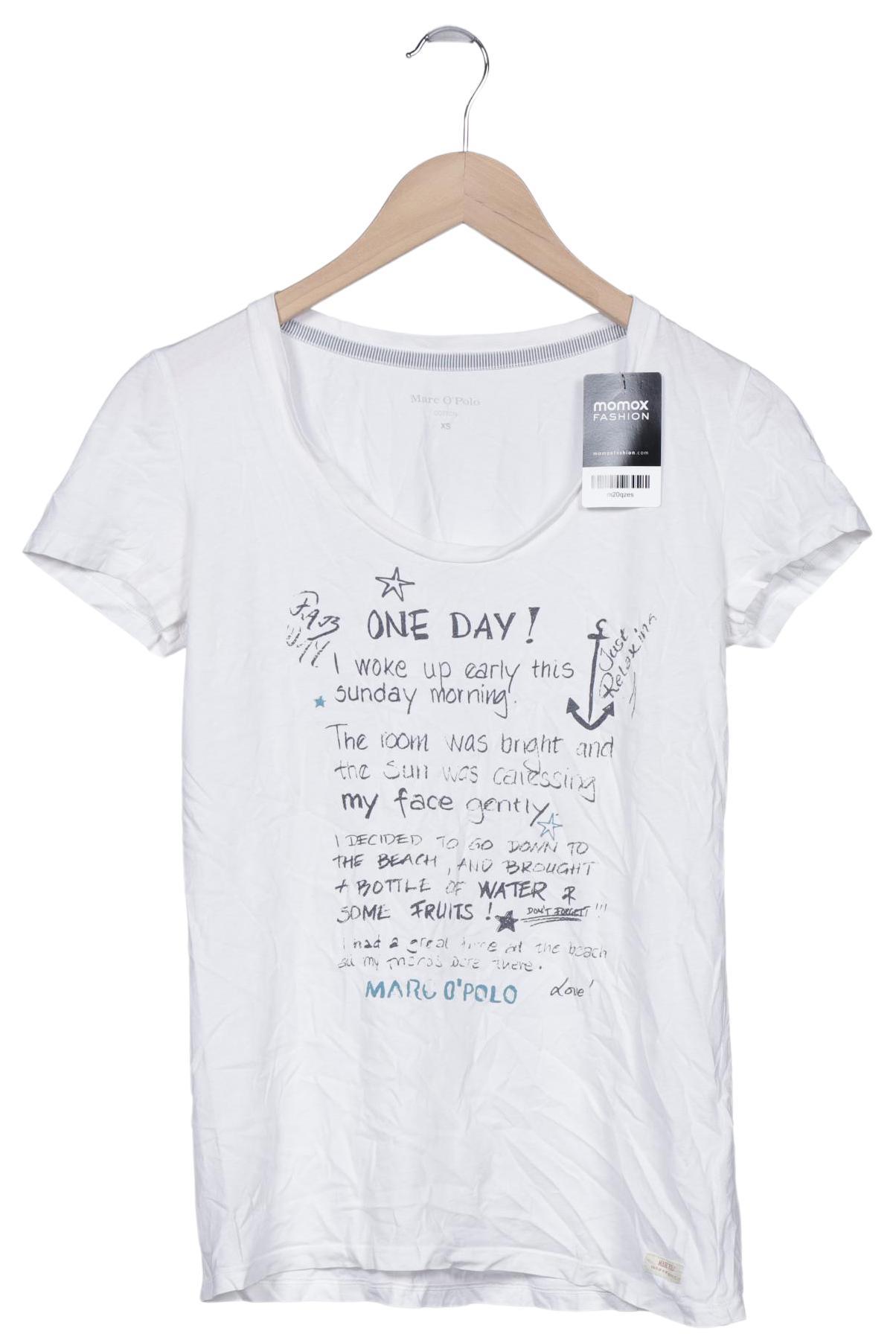 

Marc O Polo Damen T-Shirt, weiß, Gr. 34