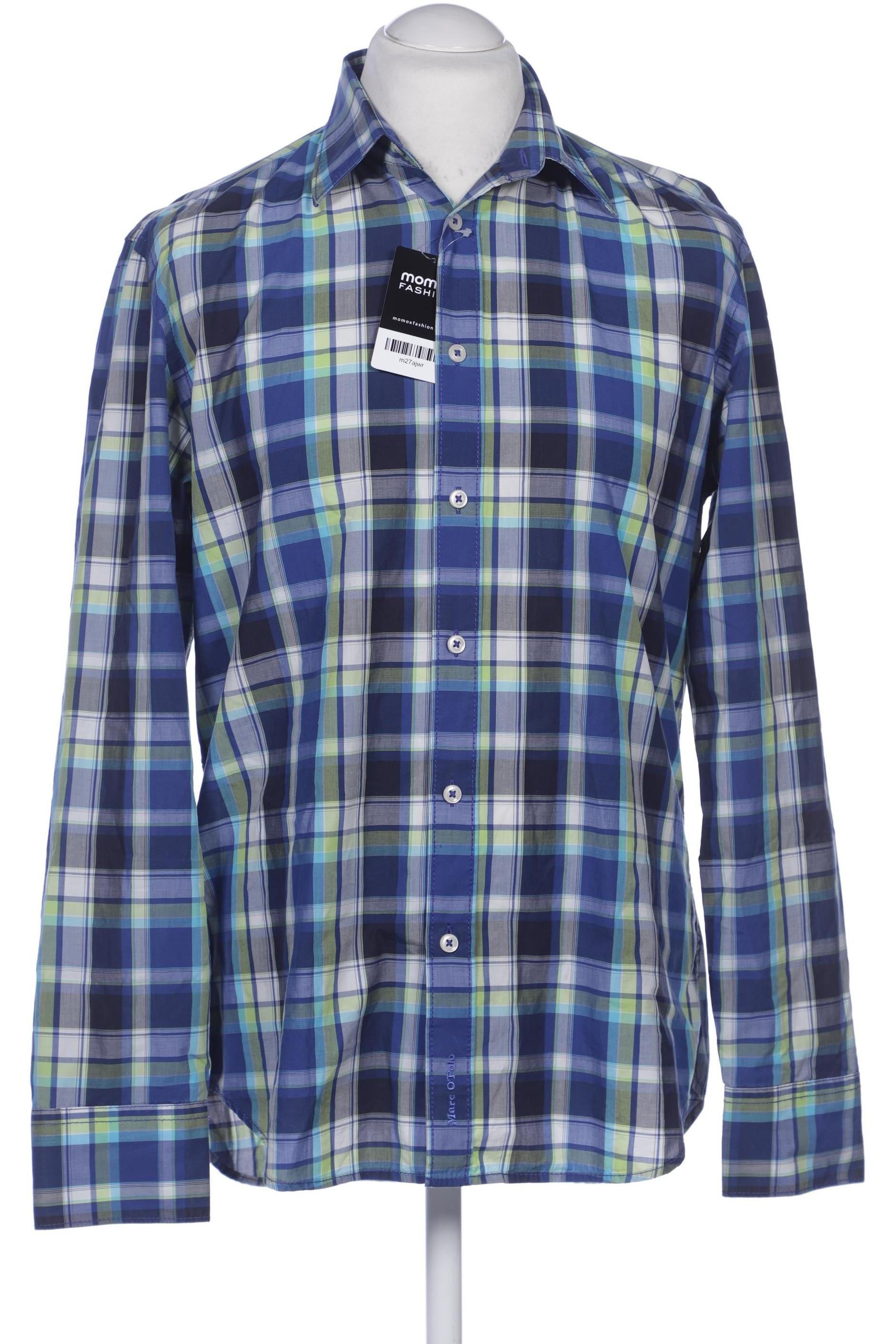 

Marc O Polo Herren Hemd, blau, Gr. 52