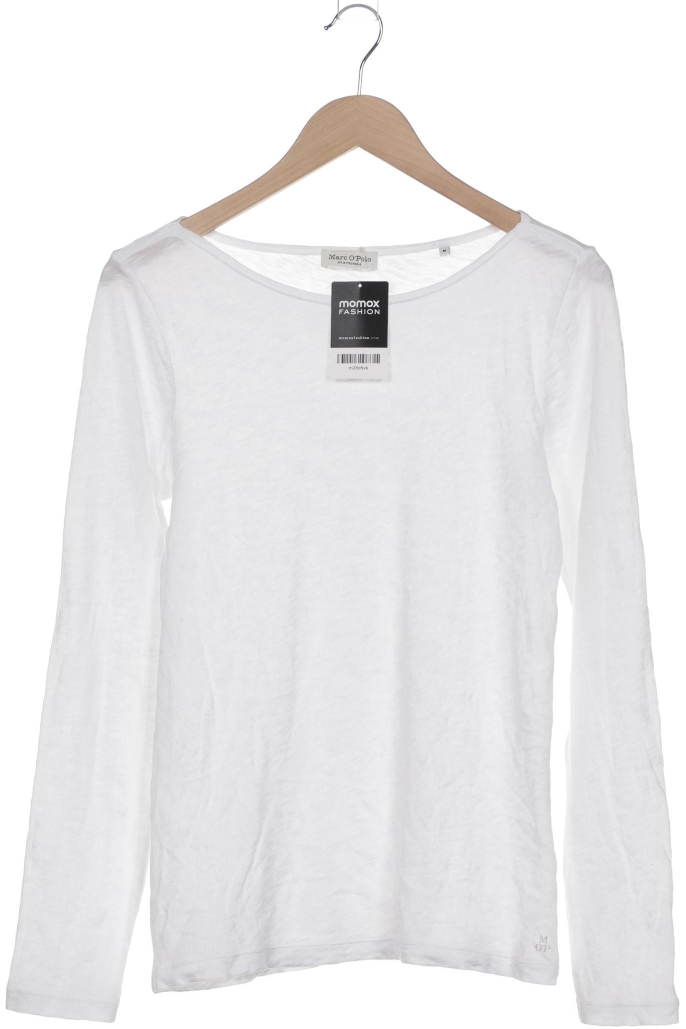 

Marc O Polo Damen Langarmshirt, weiß, Gr. 38