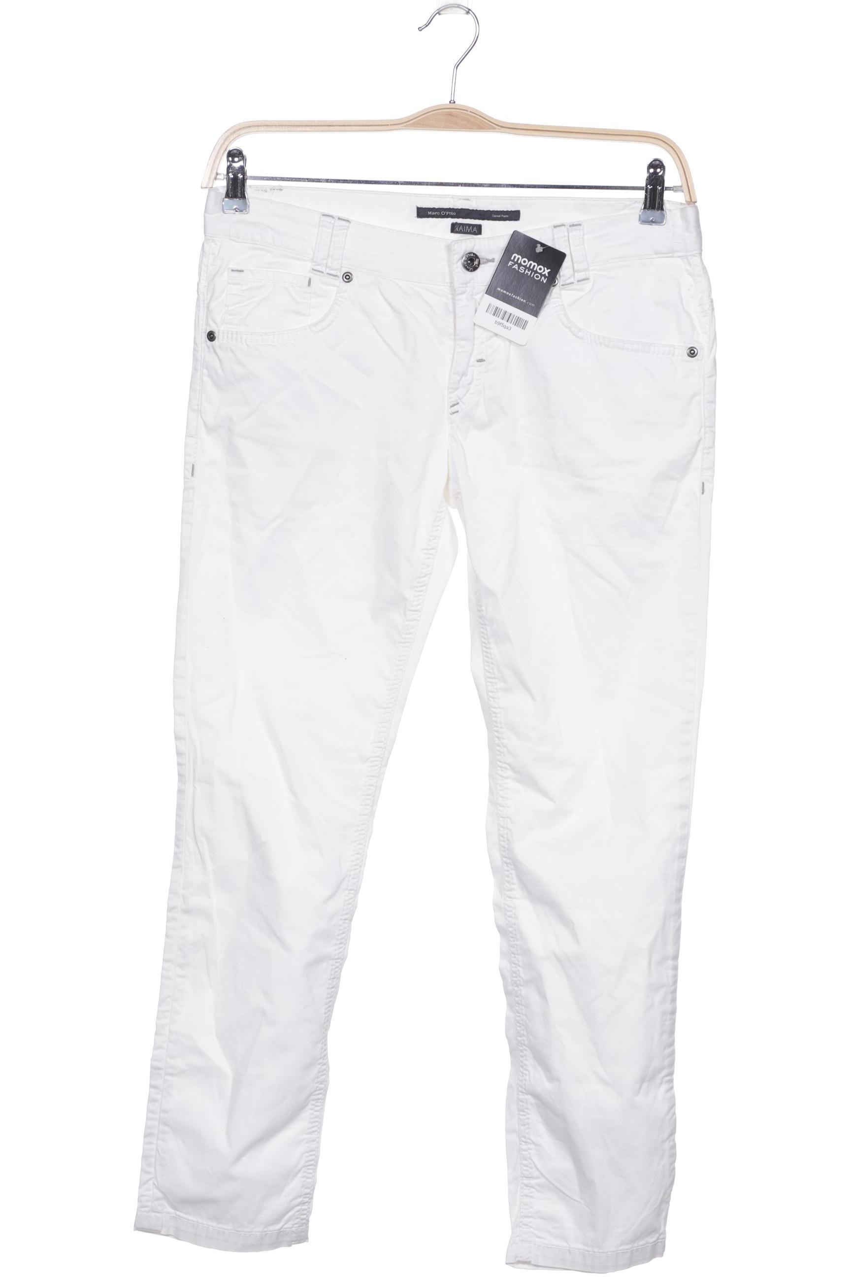 

Marc O Polo Damen Stoffhose, weiß, Gr. 30