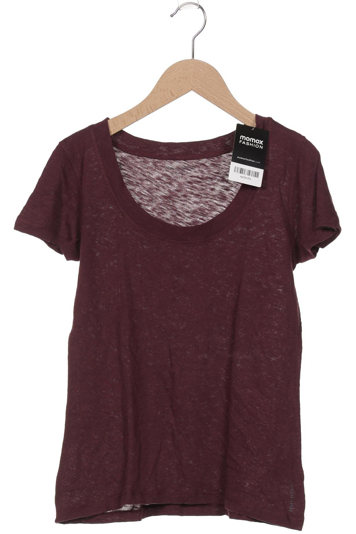 

Marc O Polo Damen T-Shirt, bordeaux, Gr. 38