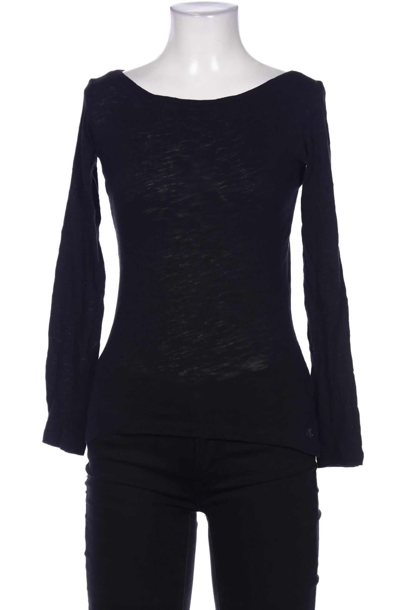 

Marc O Polo Damen Langarmshirt, marineblau, Gr. 32