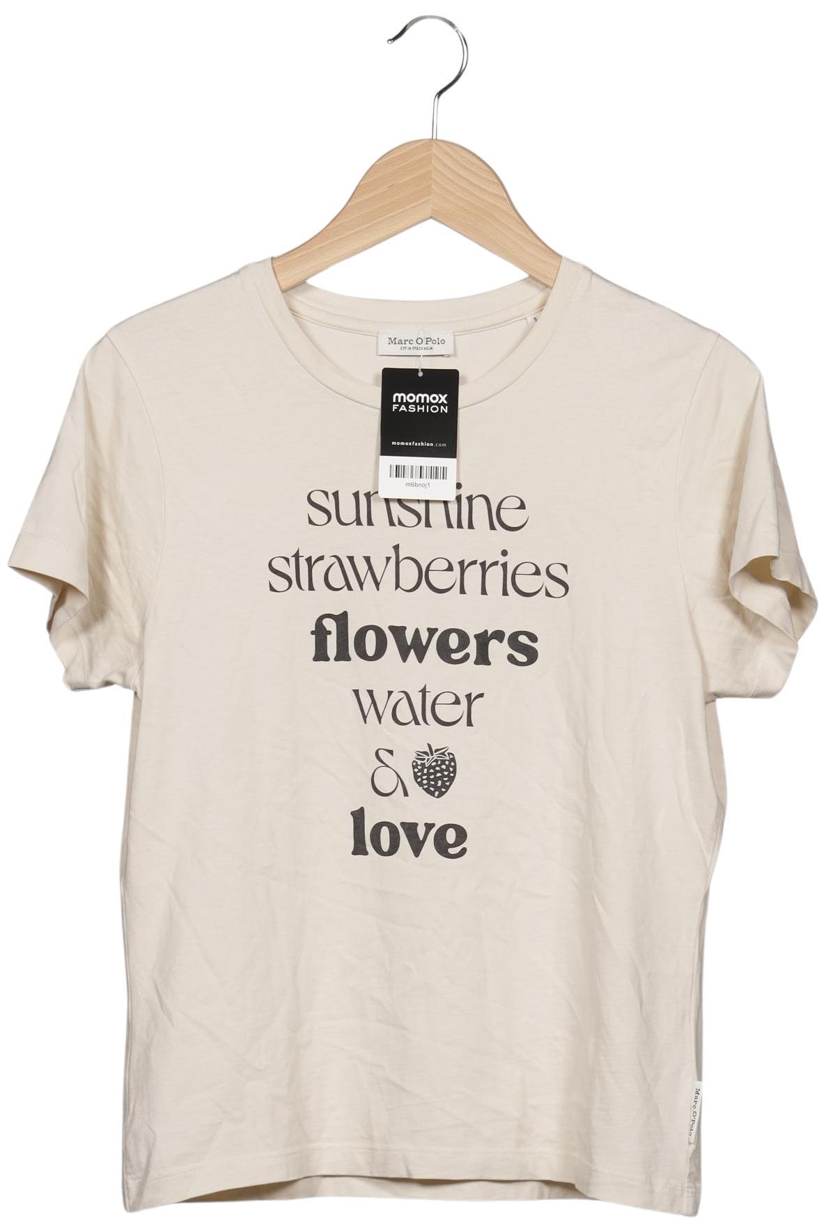 

Marc O Polo Damen T-Shirt, cremeweiß, Gr. 36