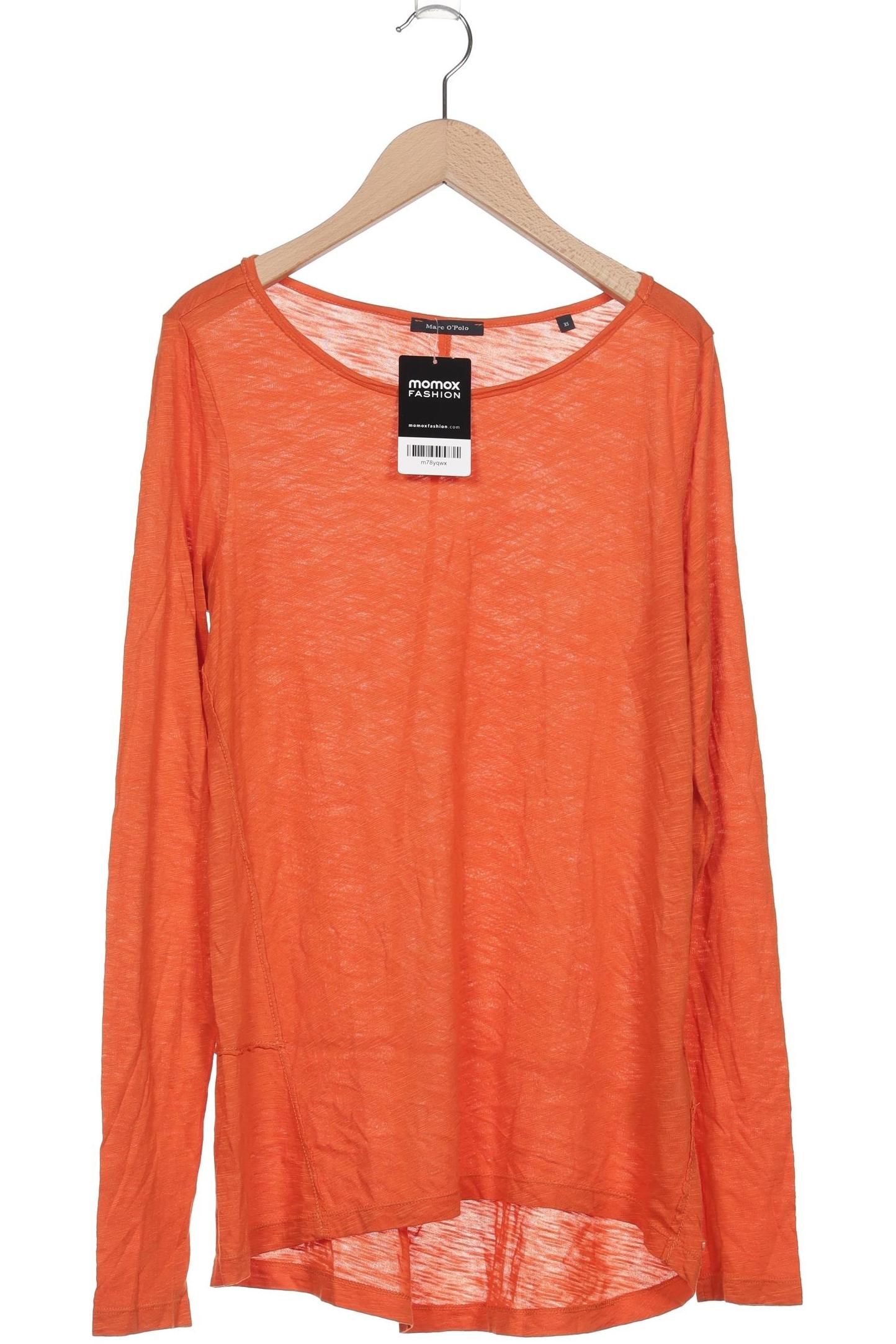 

Marc O Polo Damen Langarmshirt, orange, Gr. 34