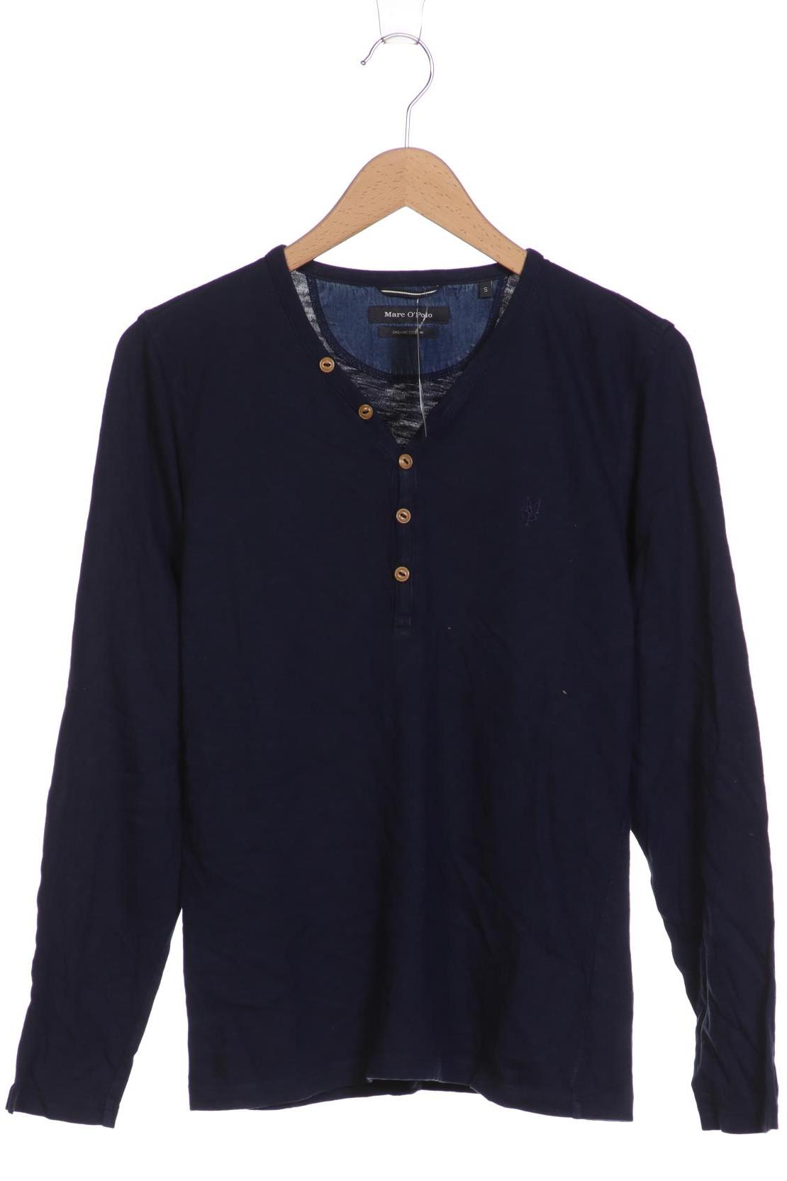 

Marc O Polo Herren Langarmshirt, marineblau