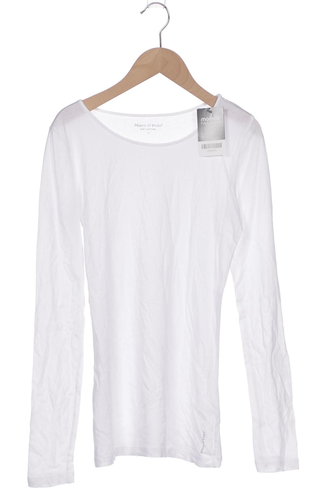 

Marc O Polo Damen Langarmshirt, weiß, Gr. 36