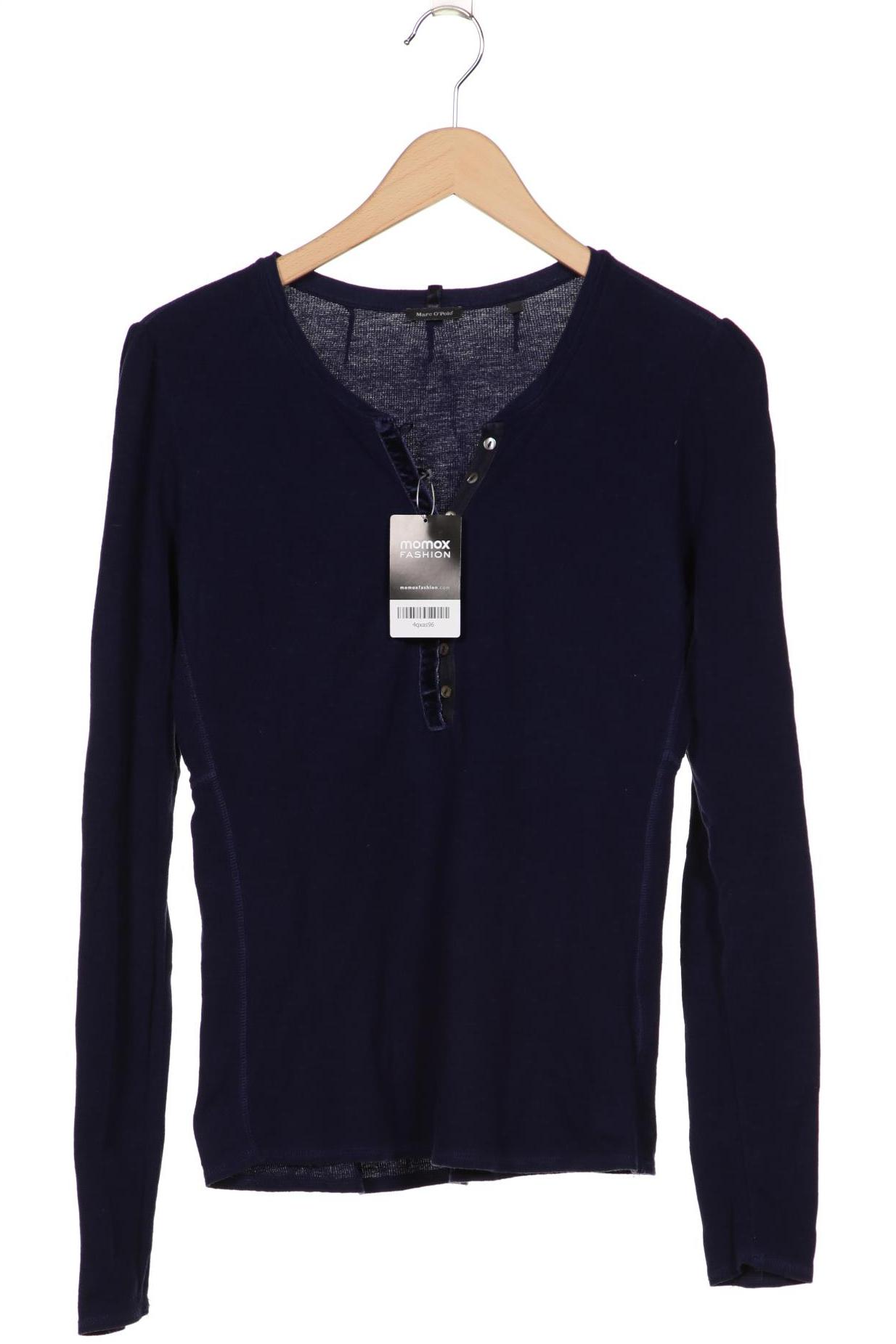 

Marc O Polo Damen Langarmshirt, marineblau