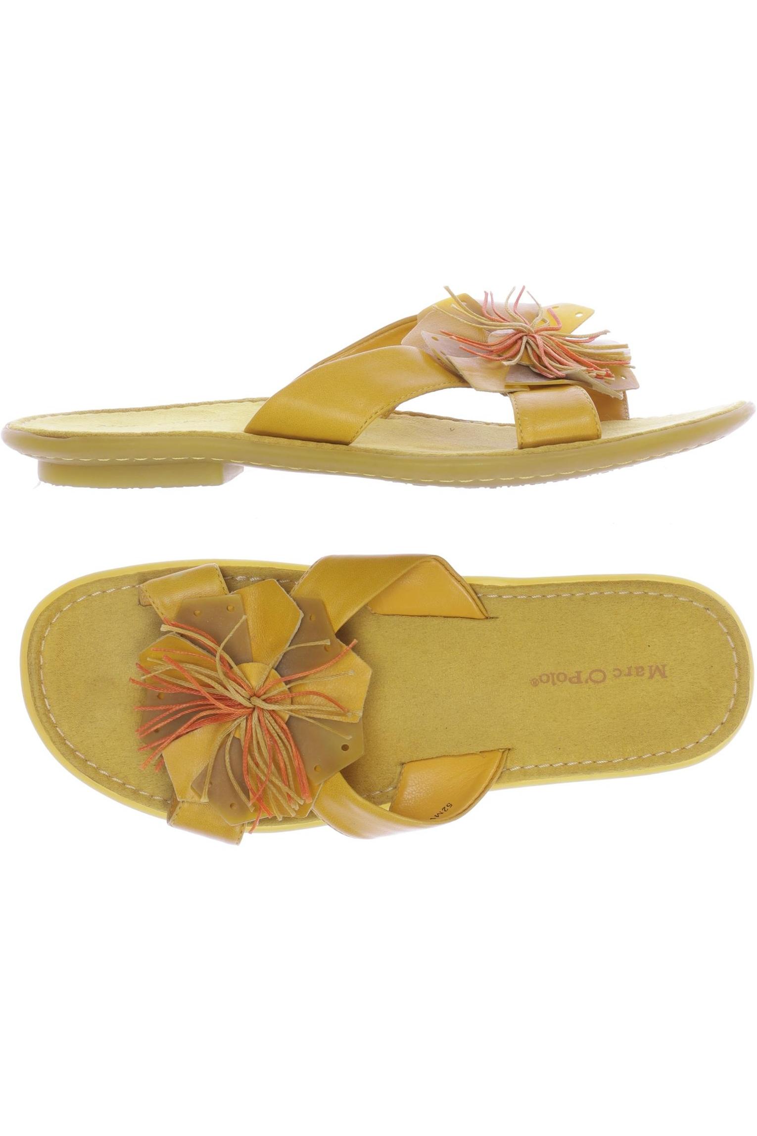 

Marc O Polo Damen Sandale, gelb, Gr. 38